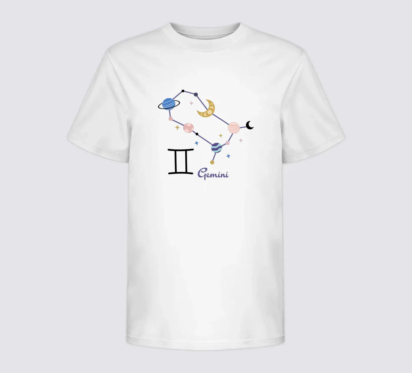 Gemini (Without Background) kinder t-shirt van treechild