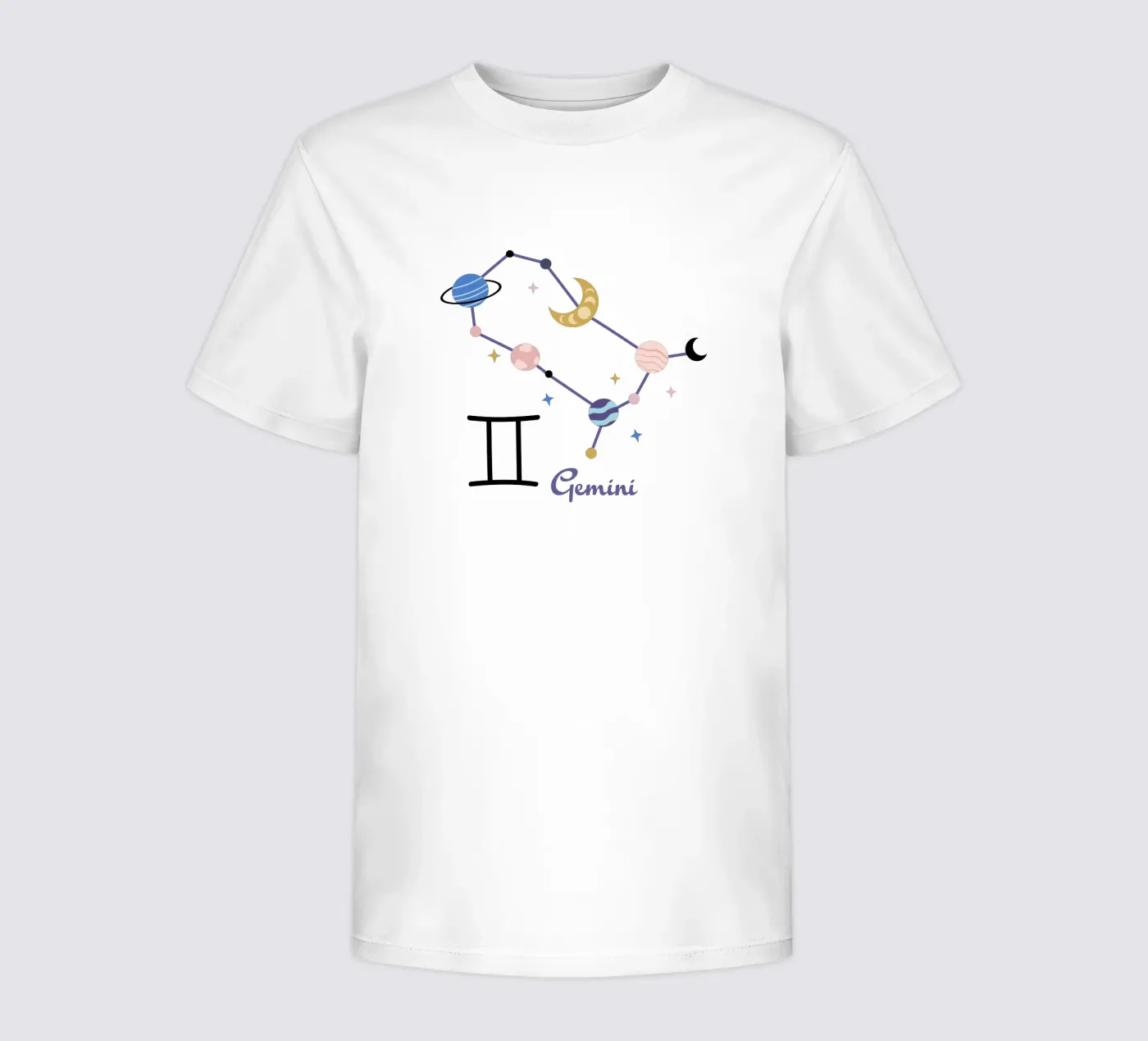 Gemini (Without Background) kinder t-shirt van treechild