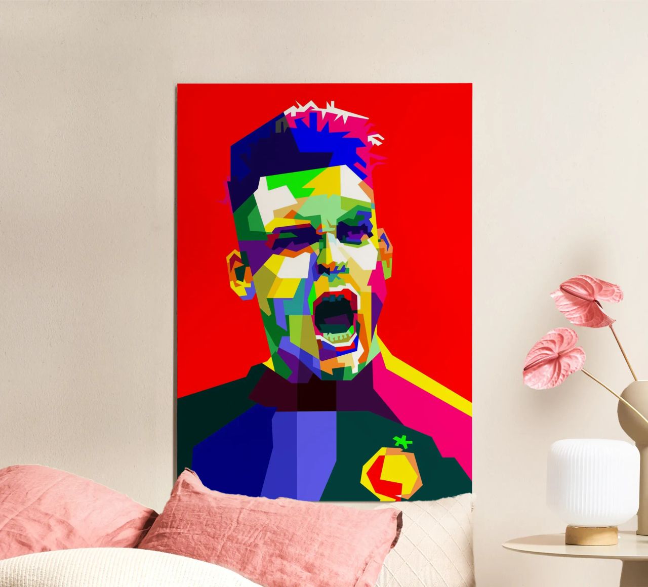 Lautaro Martinez Fútbol WPAP Trending Now poster de Artkreator