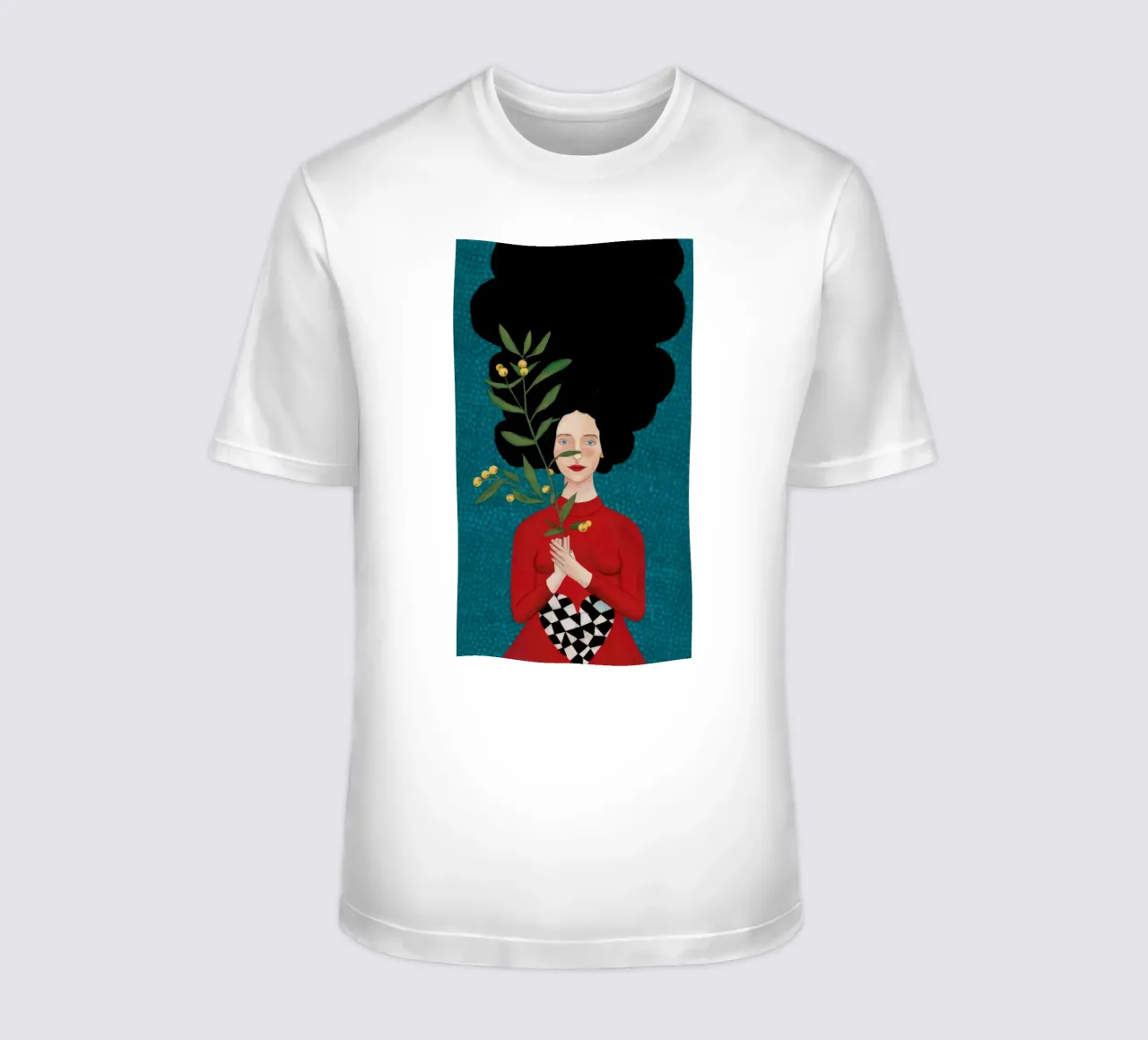 Enigma della foglia sussurrante t-shirt da Aether Brush