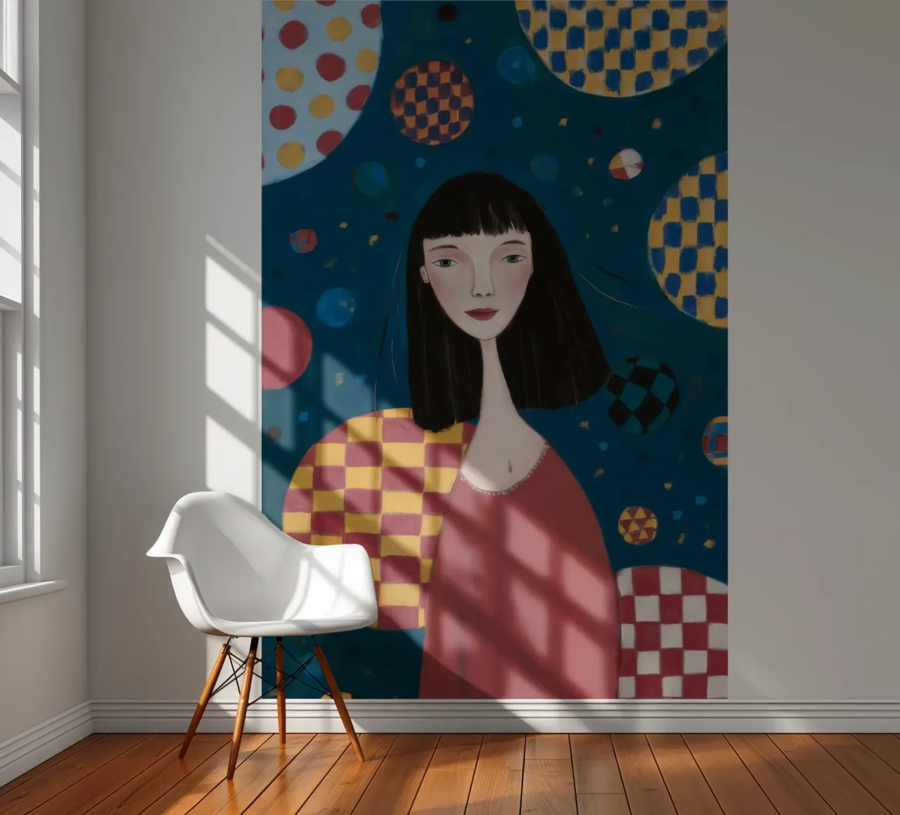 Cosmic Checker Reverie photo wallpaper by Aether Brush