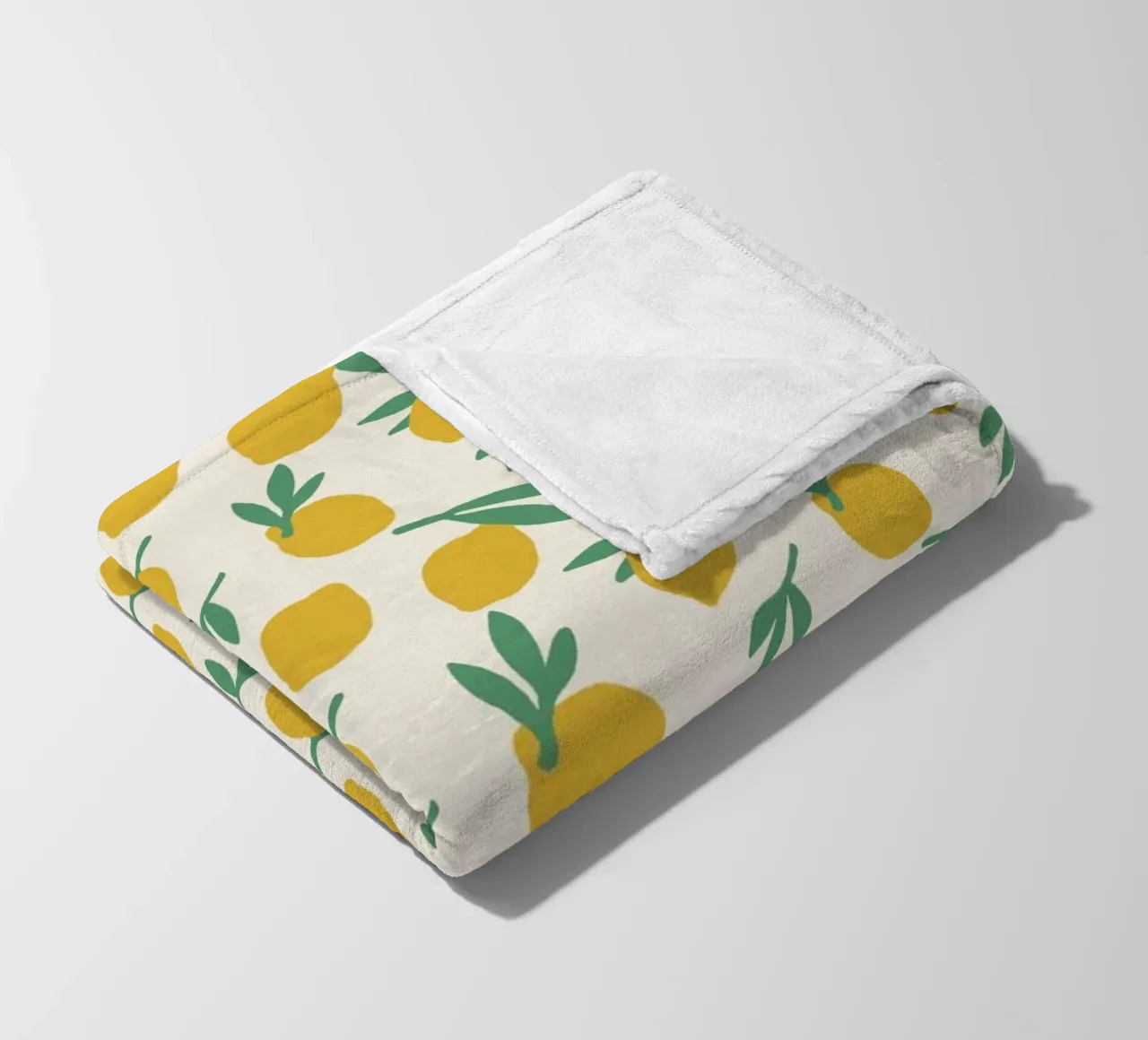 Modello di agrumi coperta in pile da MoonlightPrint
