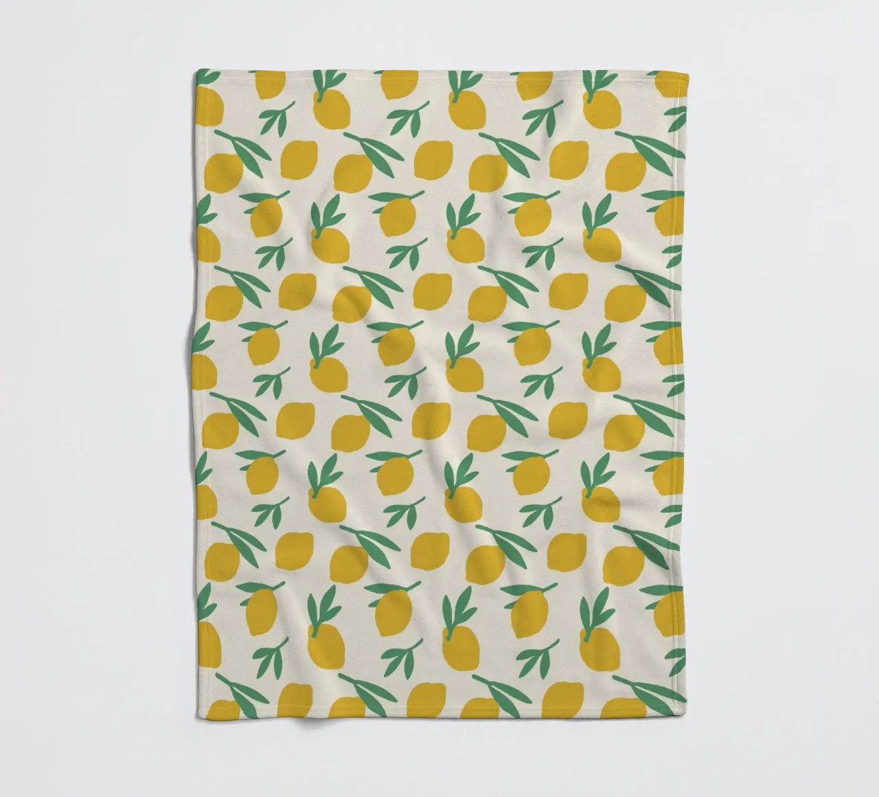 Modello di agrumi coperta in pile da MoonlightPrint