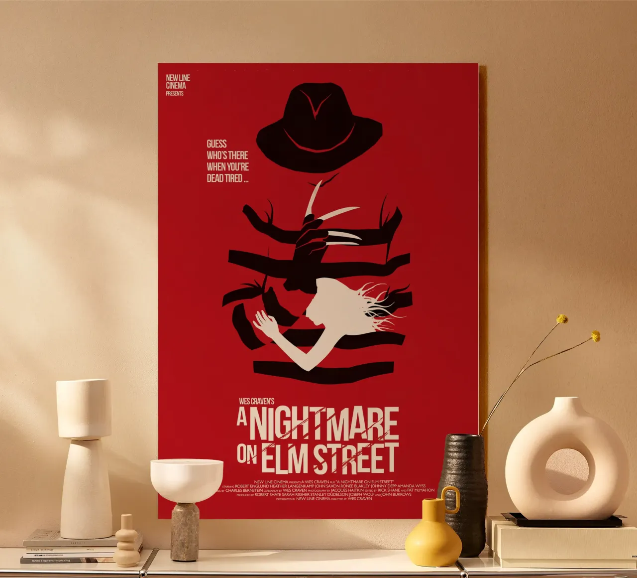 Nightmare on Elm Street alluminio dibond da Attaboy Dsgn