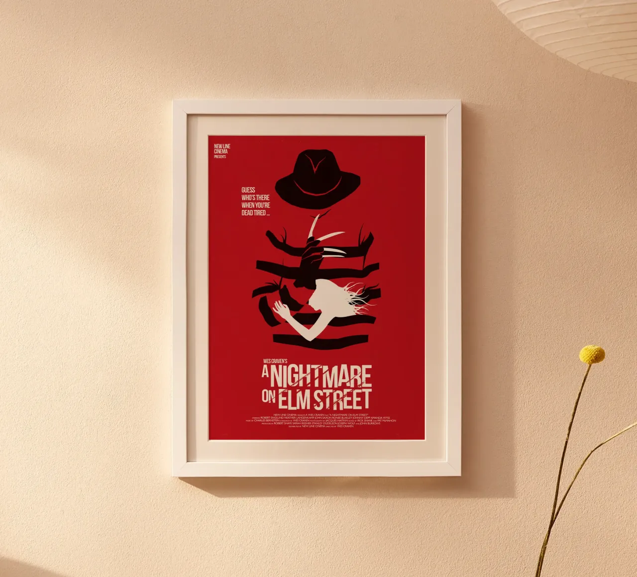 Nightmare on Elm Street carta hahnemühle da Attaboy Dsgn
