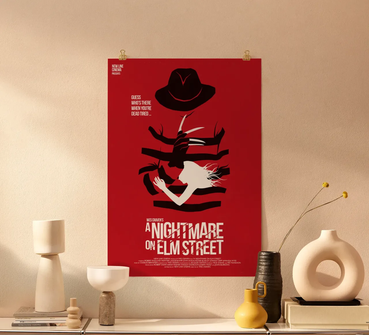 Nightmare on Elm Street carta hahnemühle da Attaboy Dsgn