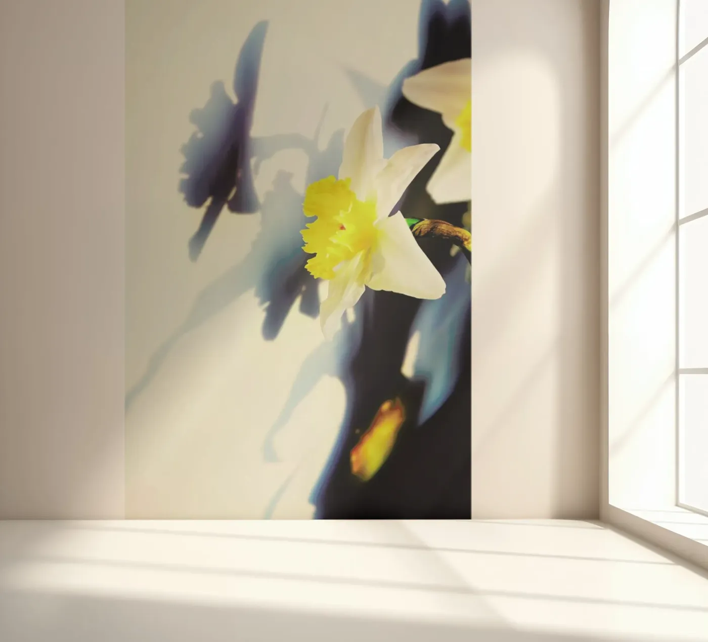 Daffodil fotobehang van Angelo Cerantola