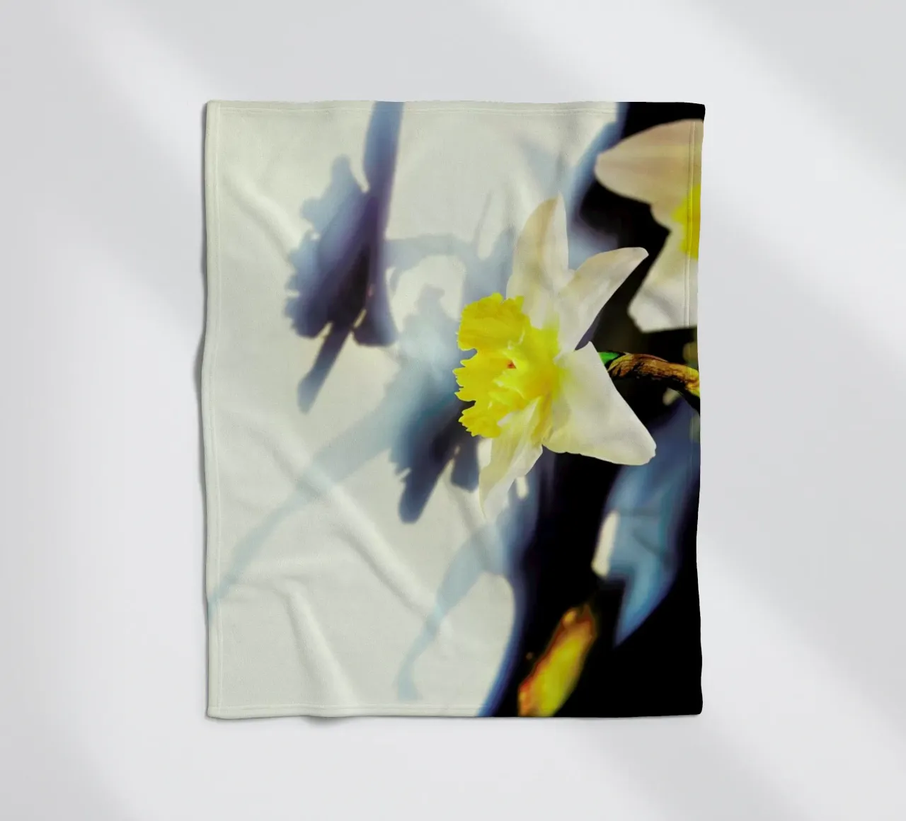 Daffodil Fleecedecke von Angelo Cerantola