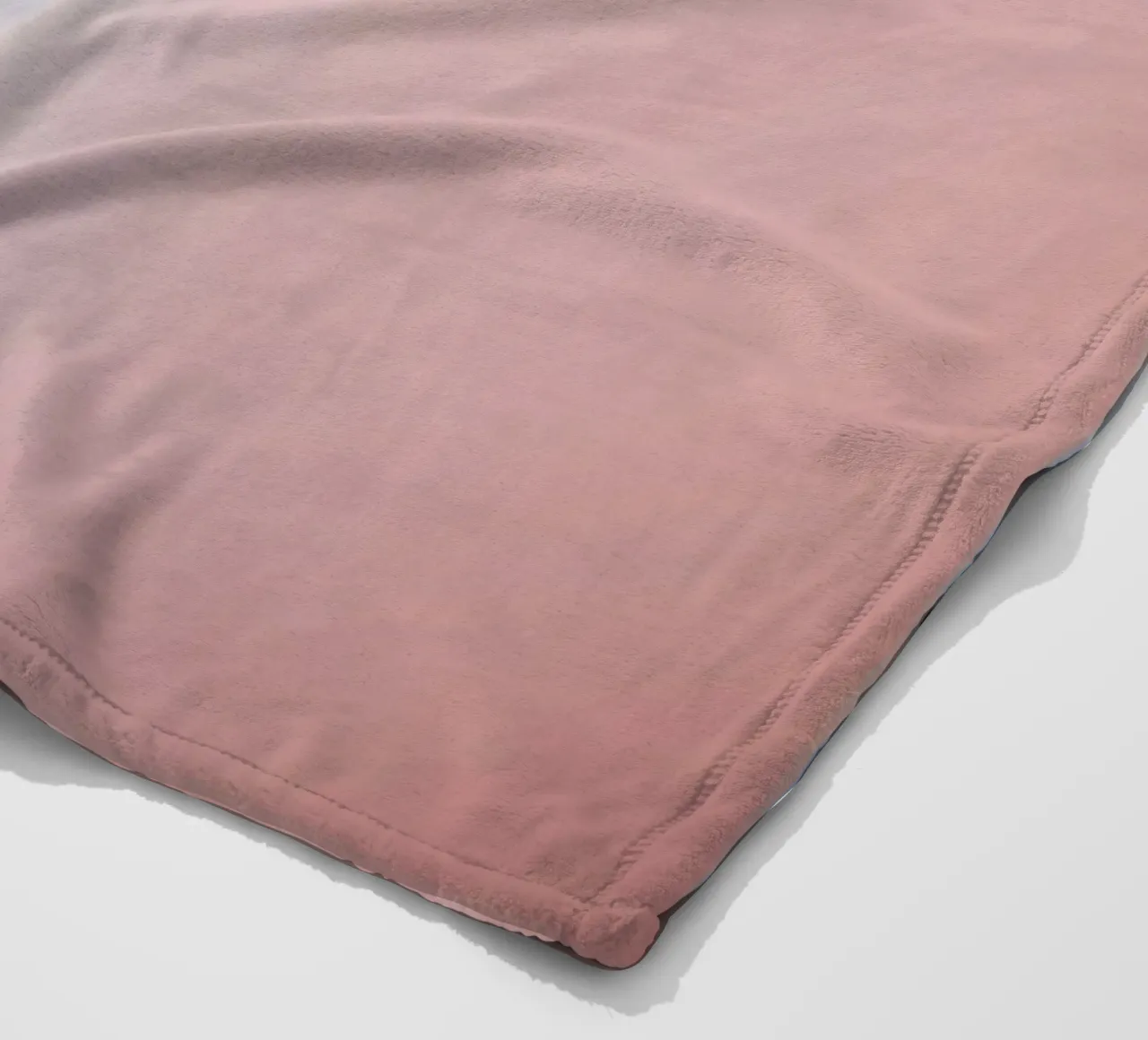 Canyon rosa tenue con ramo d'albero in fiore coperta in pile da DesignDoodle