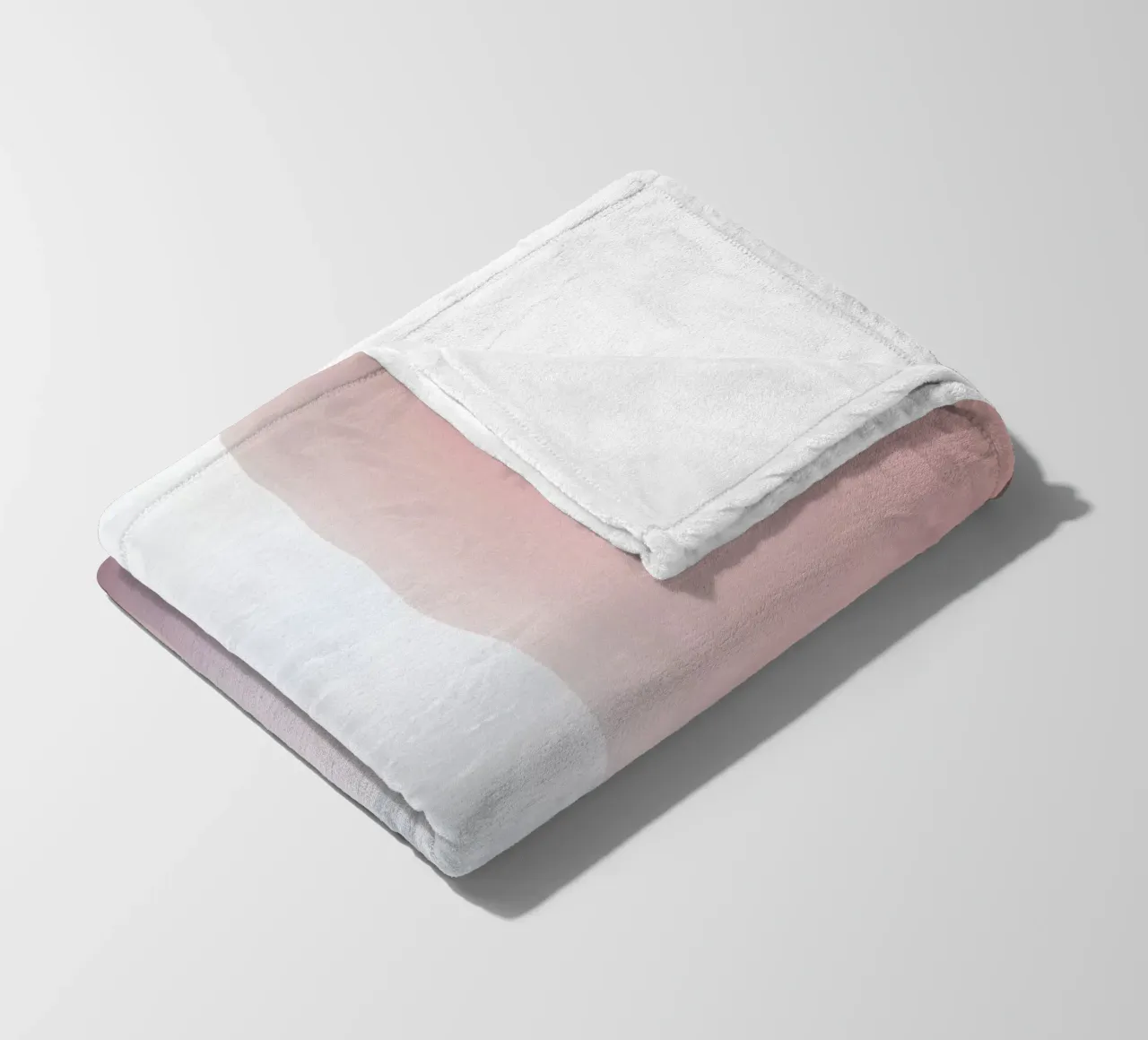 Canyon rosa tenue con ramo d'albero in fiore coperta in pile da DesignDoodle