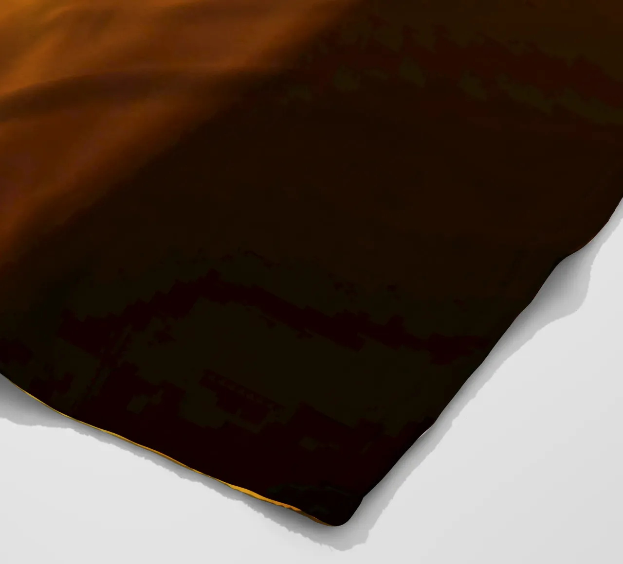 Rayons de lumière abstraits et chauds filtrant à travers un espace sombre plaid polaire de DesignDoodle