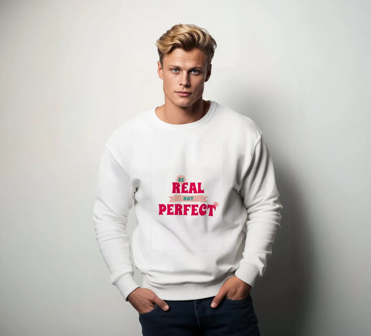 Real Not Perfect felpa da Studio One