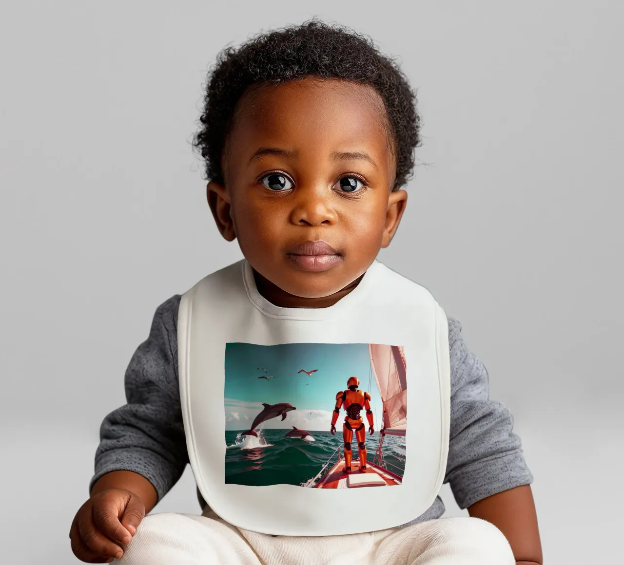 ROBOT SUR UN VOILIER. Eau verte bavaglino da Thierry vobmann photography