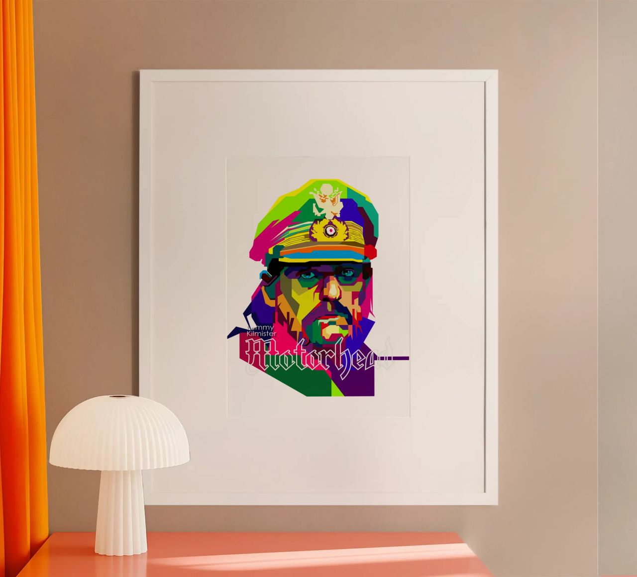 Lemmy Kilmister Motorhead Band WPAP Trending Now poster de Artkreator