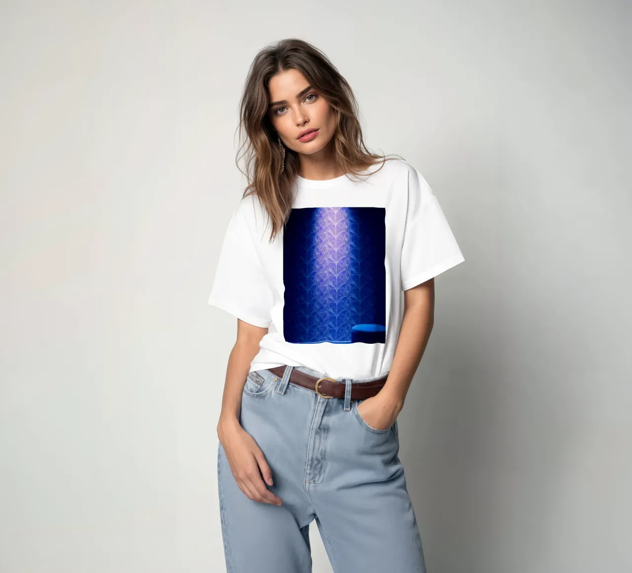 Sfondo per carta da parati con luci soffuse in stile moderno t-shirt da DesignDoodle