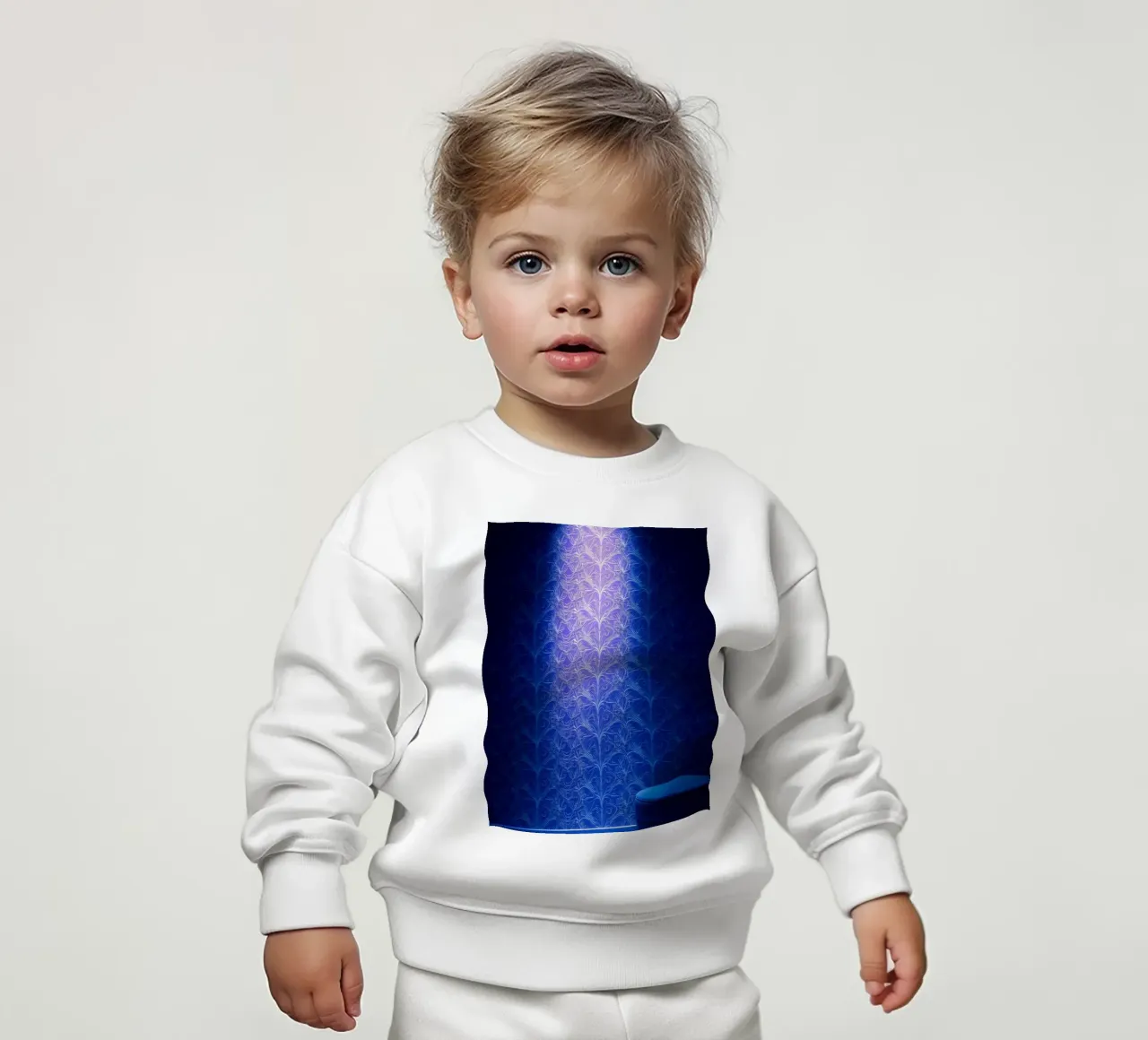 Sfondo per carta da parati con luci soffuse in stile moderno felpa neonato da DesignDoodle
