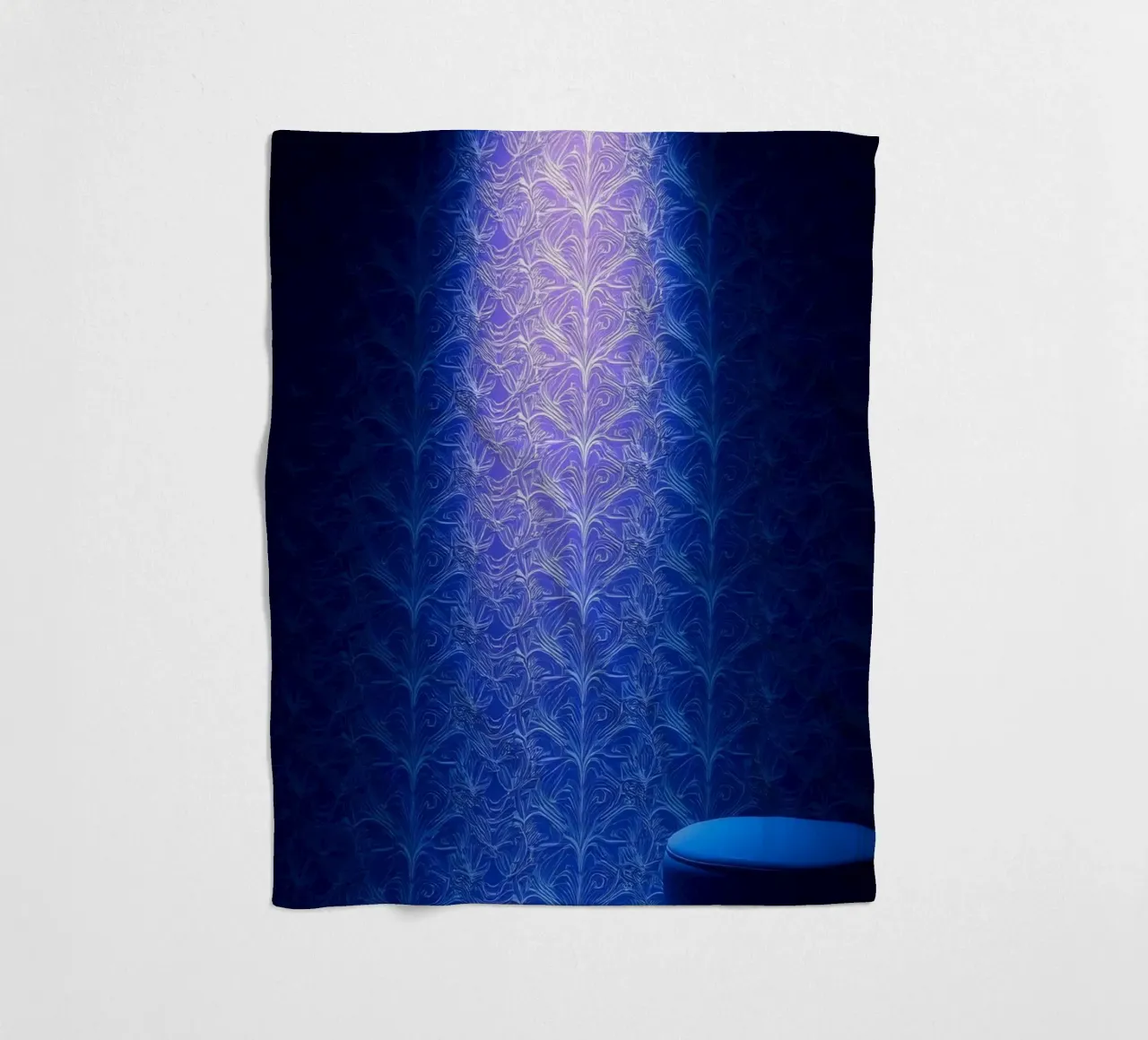 Sfondo per carta da parati con luci soffuse in stile moderno coperta in pile da DesignDoodle