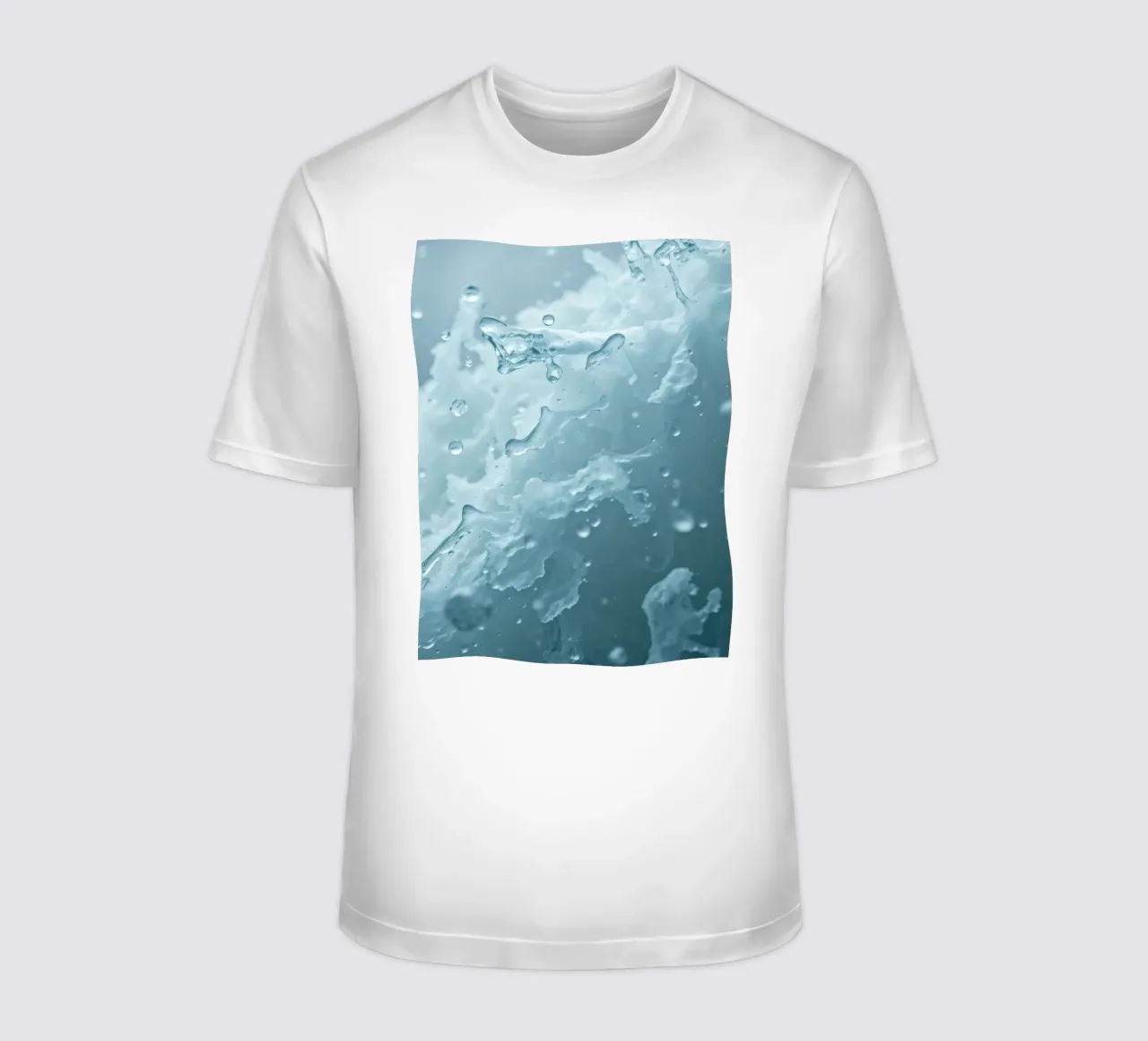 Abstract wave patterns creating a soothing atmosphere t-shirt by DesignDoodle