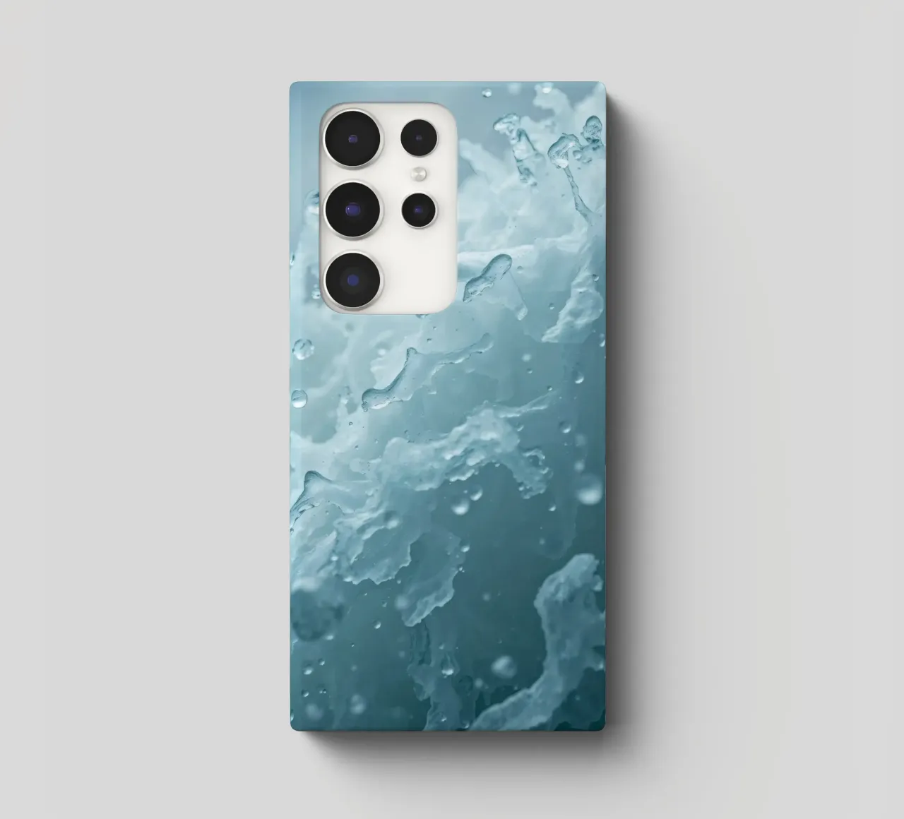 Abstract wave patterns creating a soothing atmosphere samsung phone case by DesignDoodle