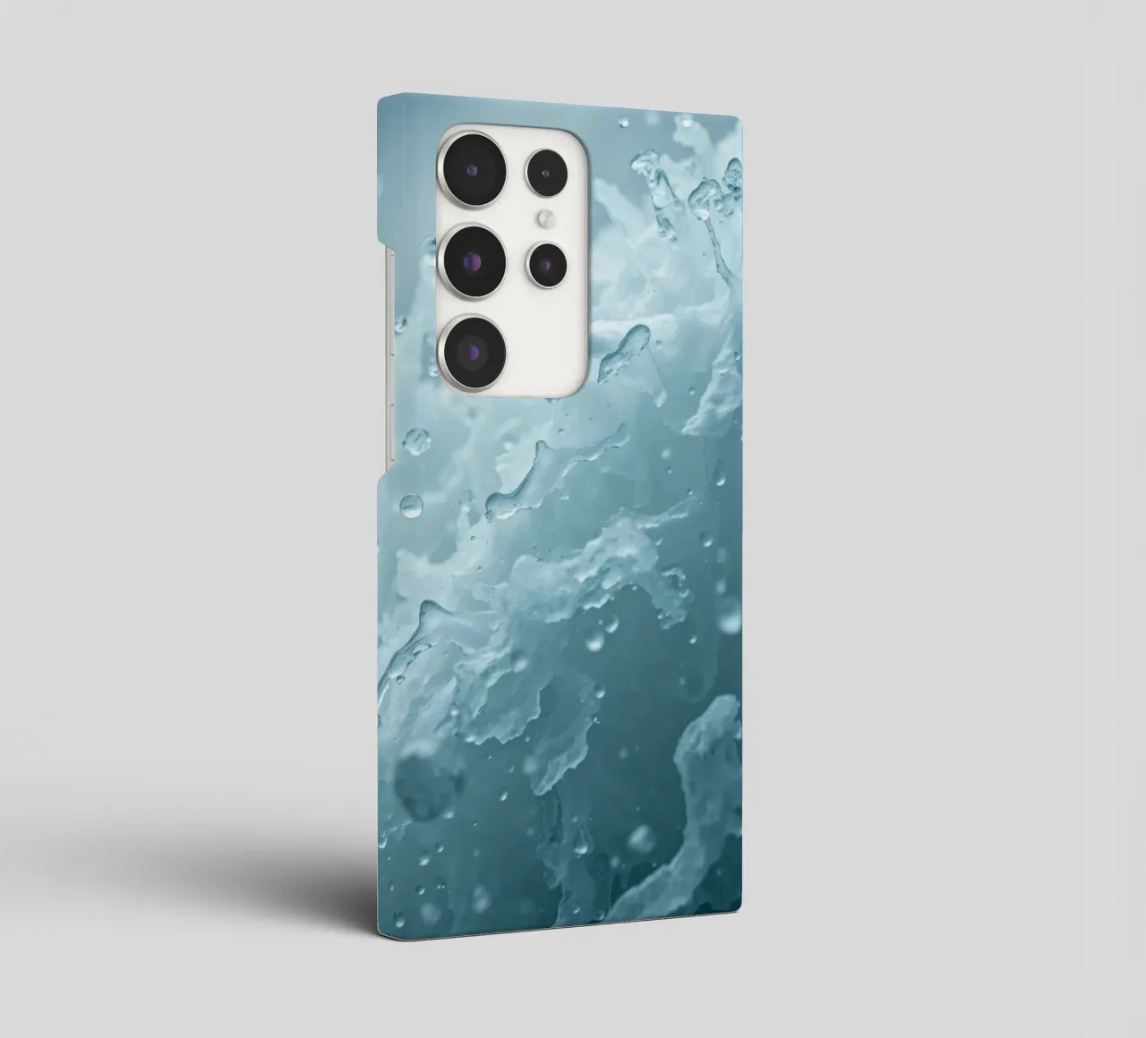 Abstract wave patterns creating a soothing atmosphere samsung phone case by DesignDoodle