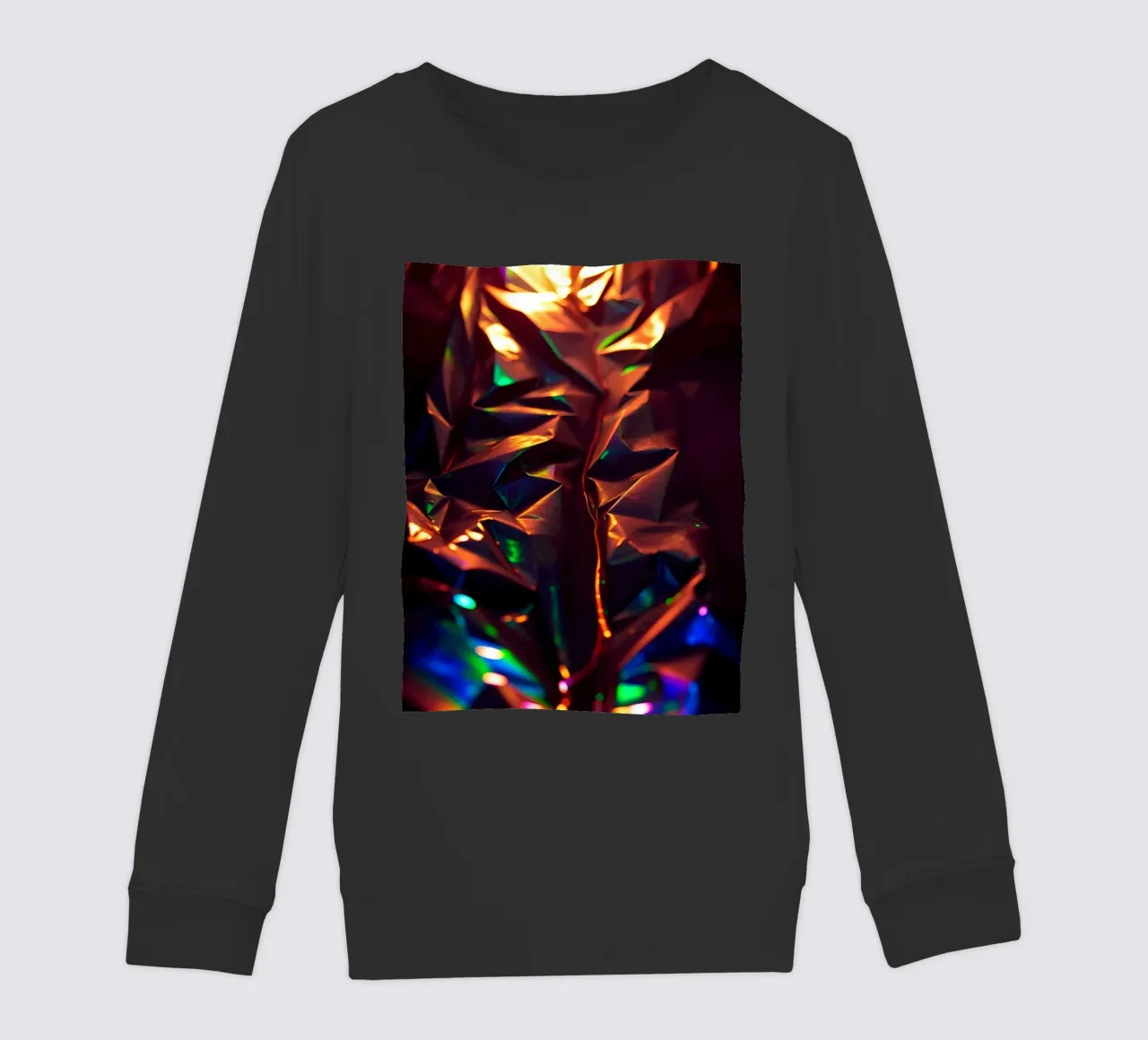 Sfondo astratto dinamico con colori e forme intricate felpa bambino da DesignDoodle