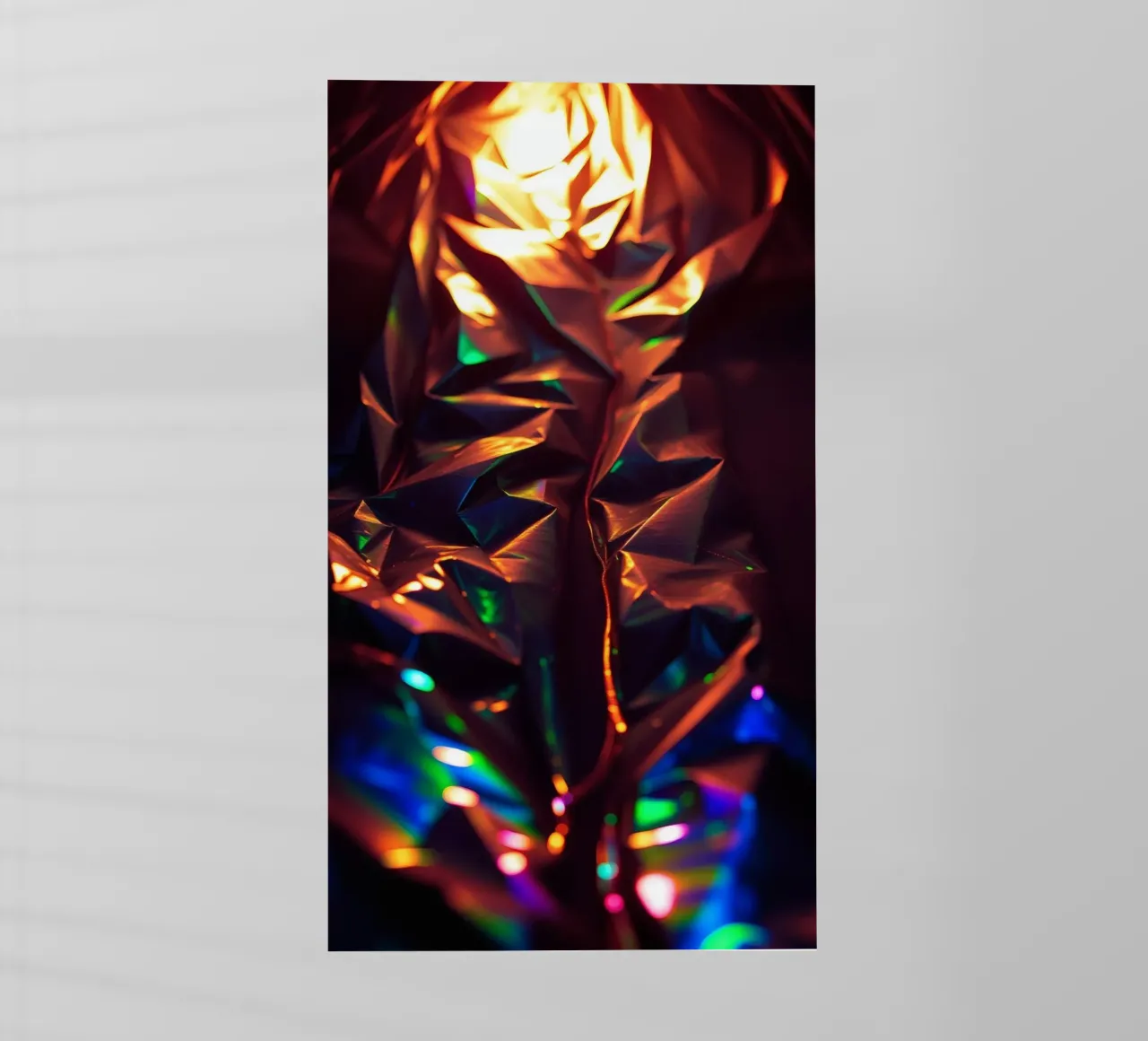 Sfondo astratto dinamico con colori e forme intricate pellicola backlit da DesignDoodle