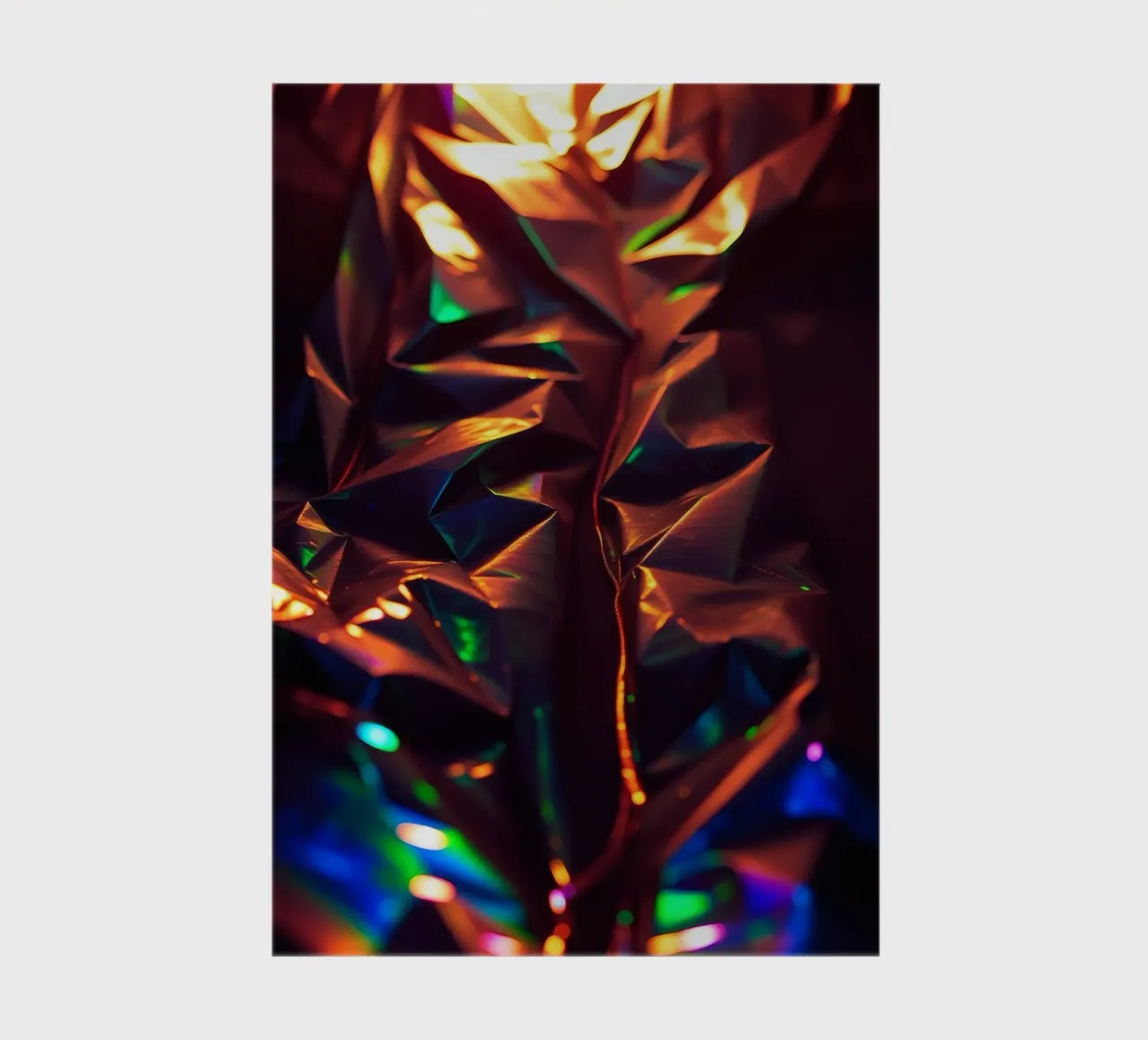 Dynamic abstract background with colors and intricate shapes notebook by DesignDoodle