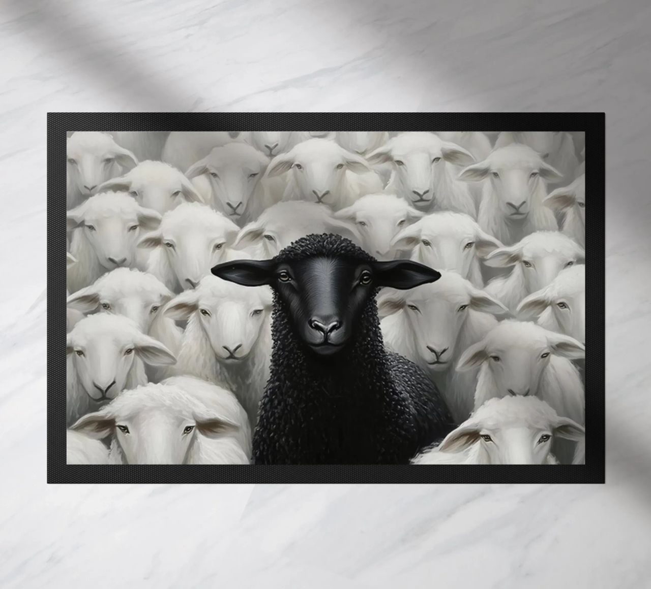 Pecora nera zerbino da animals_studio
