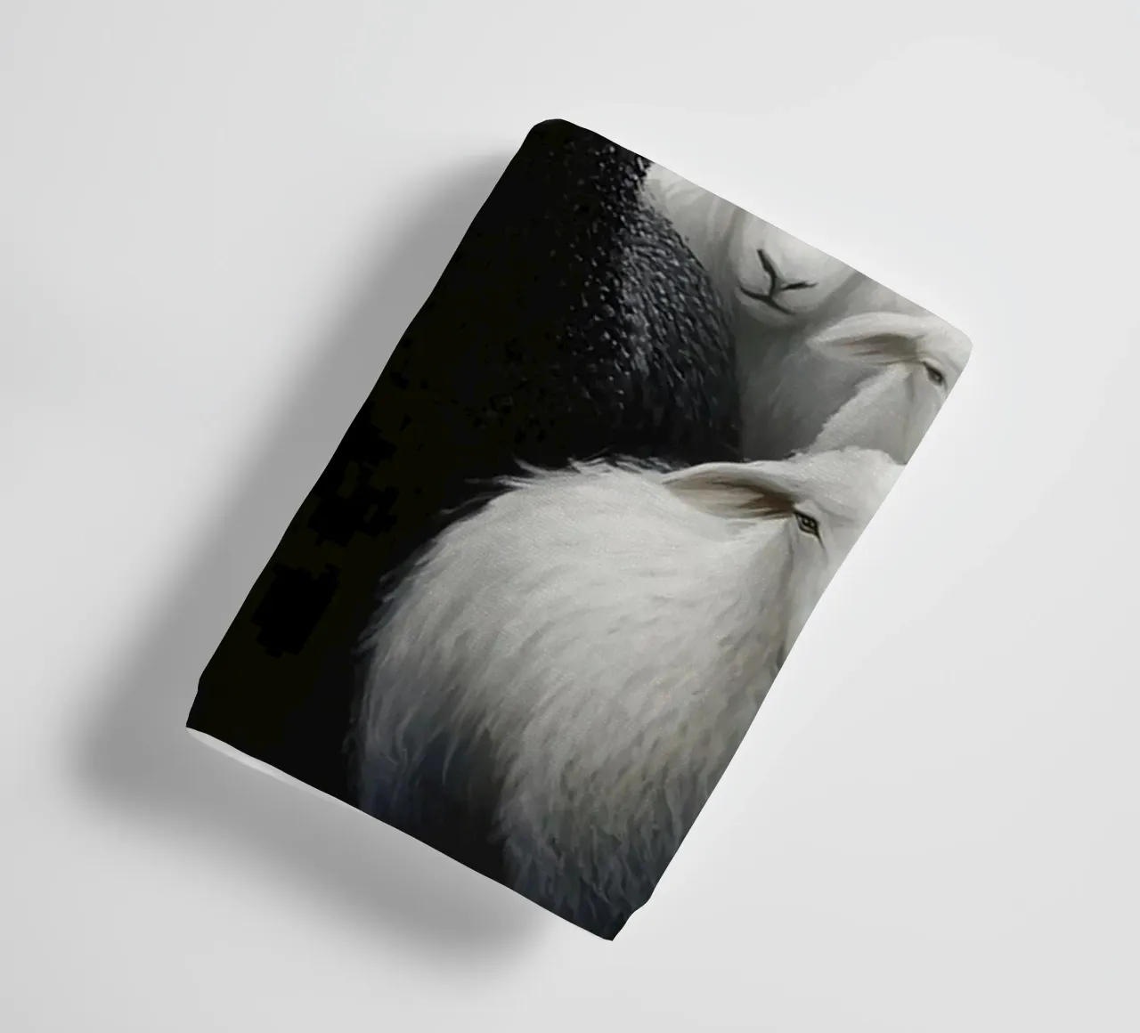 Pecora nera asciugamano da bagno da animals_studio