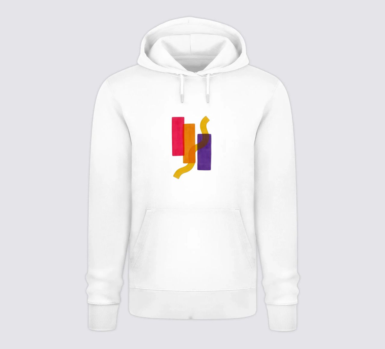 Structured Softness - Flow Form Series sudadera con capucha de SMPLE
