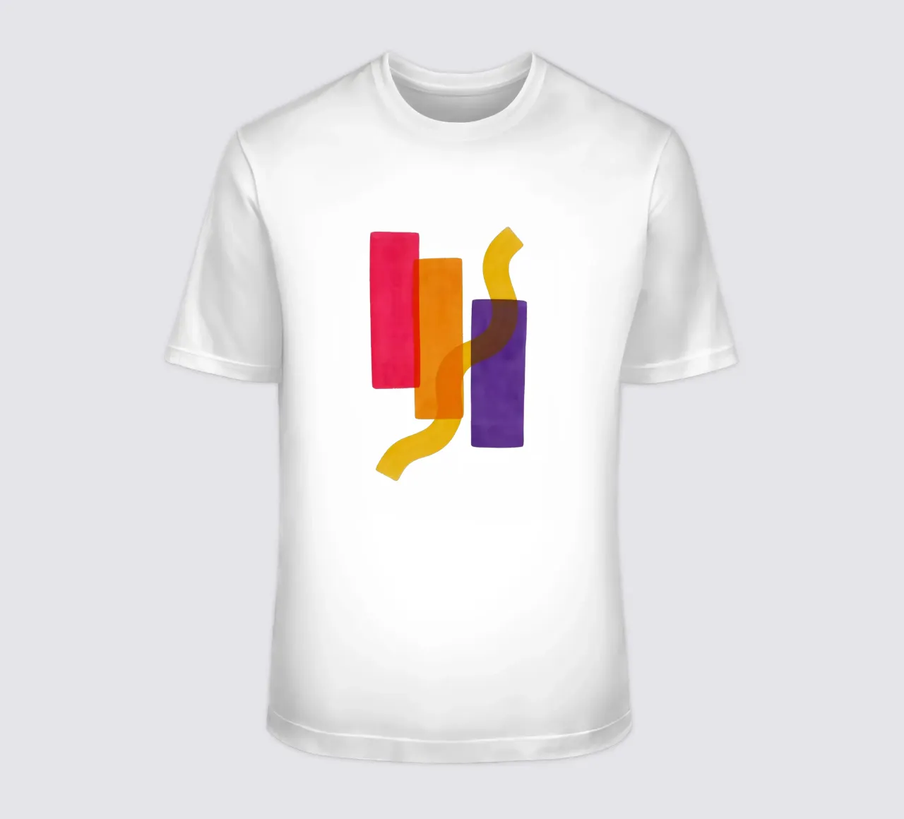 Structured Softness - Flow Form Series t-shirt van SMPLE