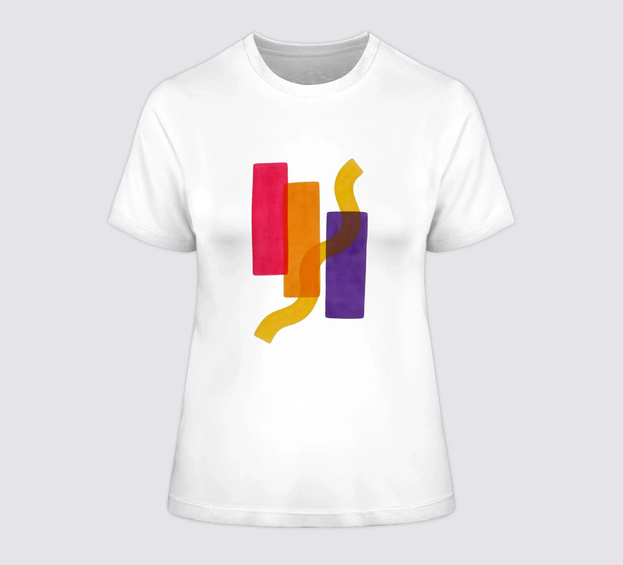Structured Softness - Flow Form Series t-shirt da donna da SMPLE