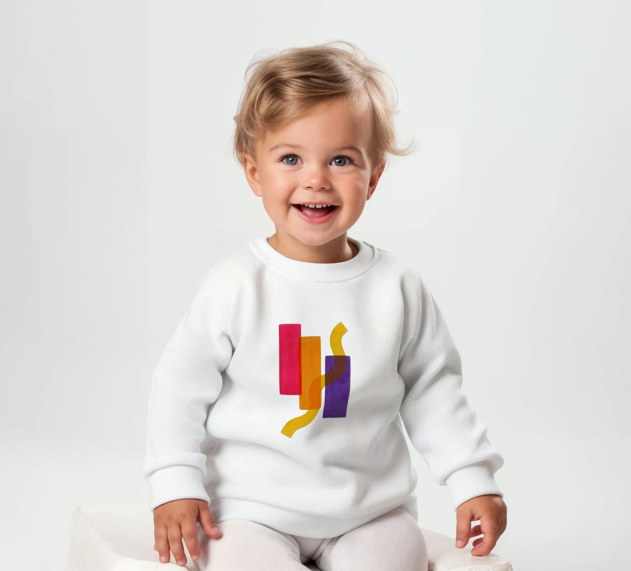 Structured Softness - Flow Form Series sudadera de bebé de SMPLE