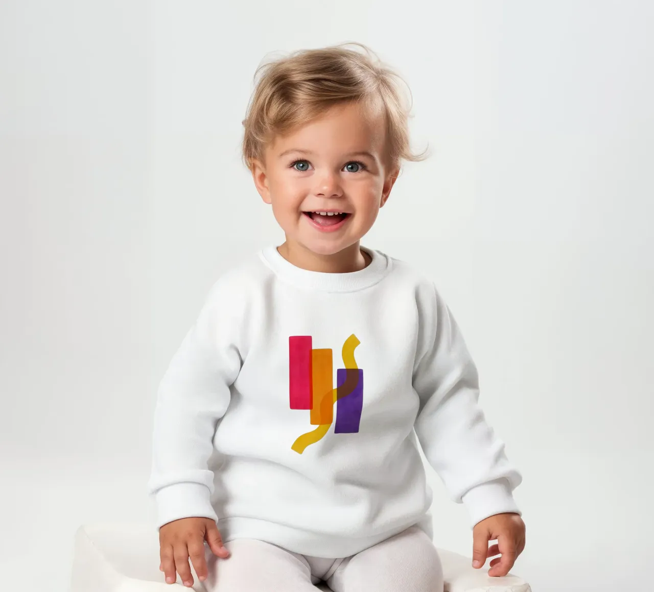 Structured Softness - Flow Form Series sweat pour bébé de SMPLE