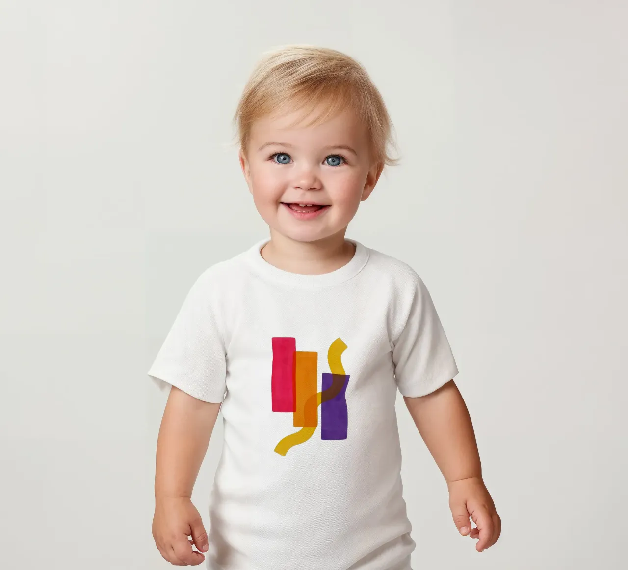 Structured Softness - Flow Form Series t-shirt pour bébé de SMPLE