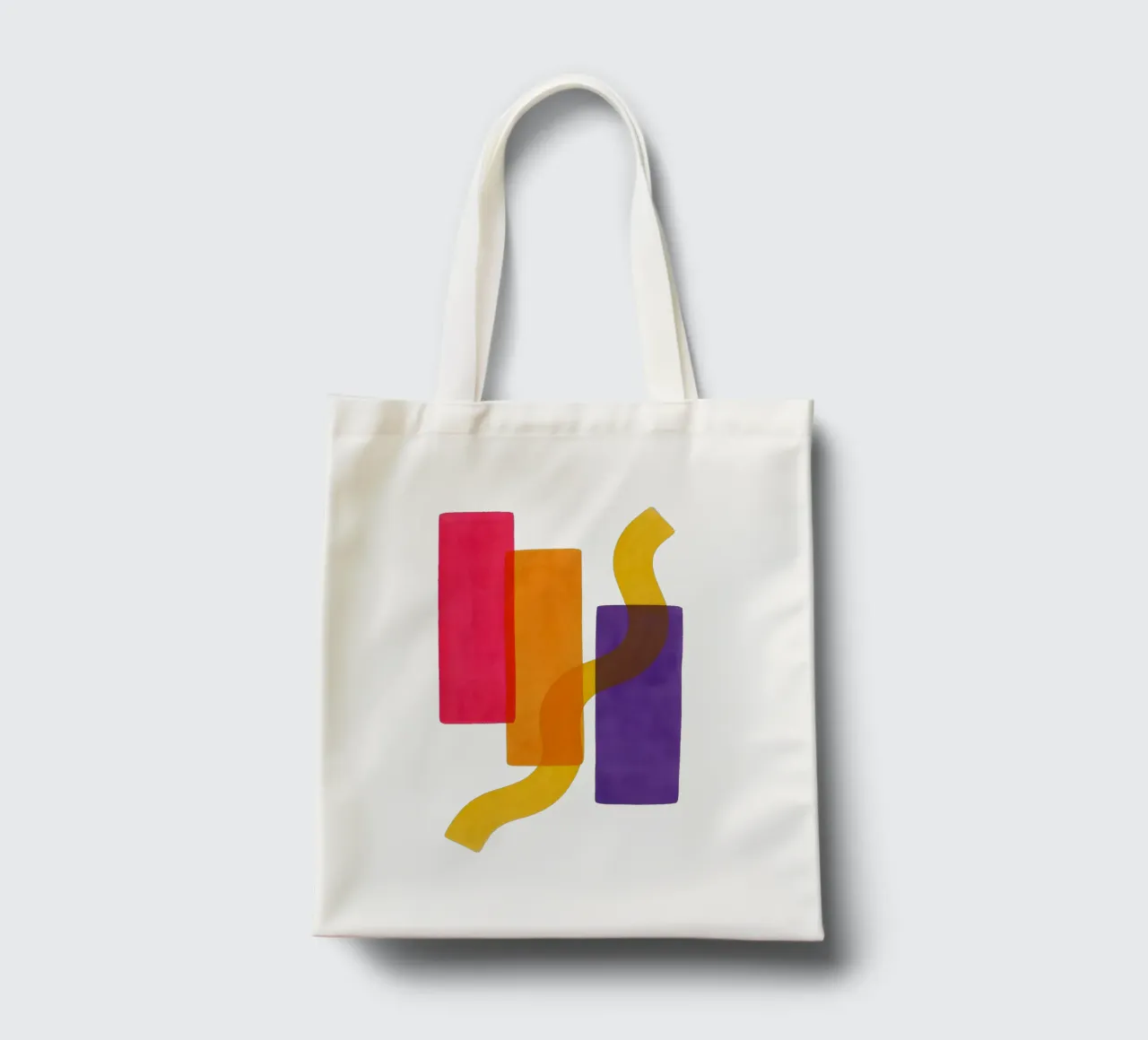 Structured Softness - Flow Form Series borsa in juta da SMPLE