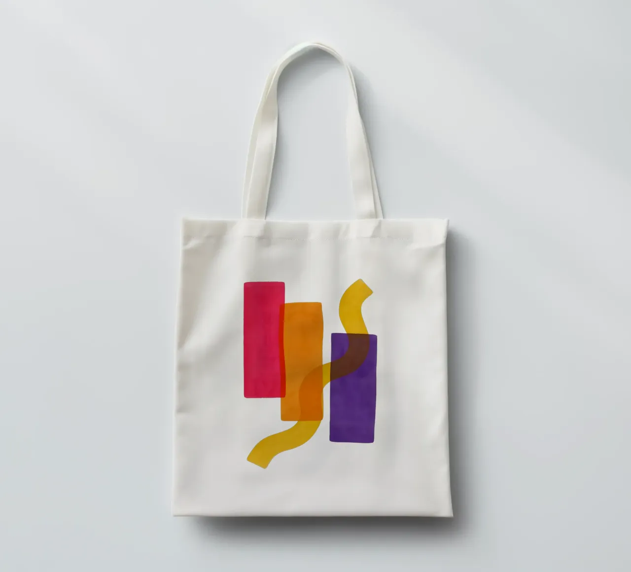 Structured Softness - Flow Form Series borsa in juta da SMPLE