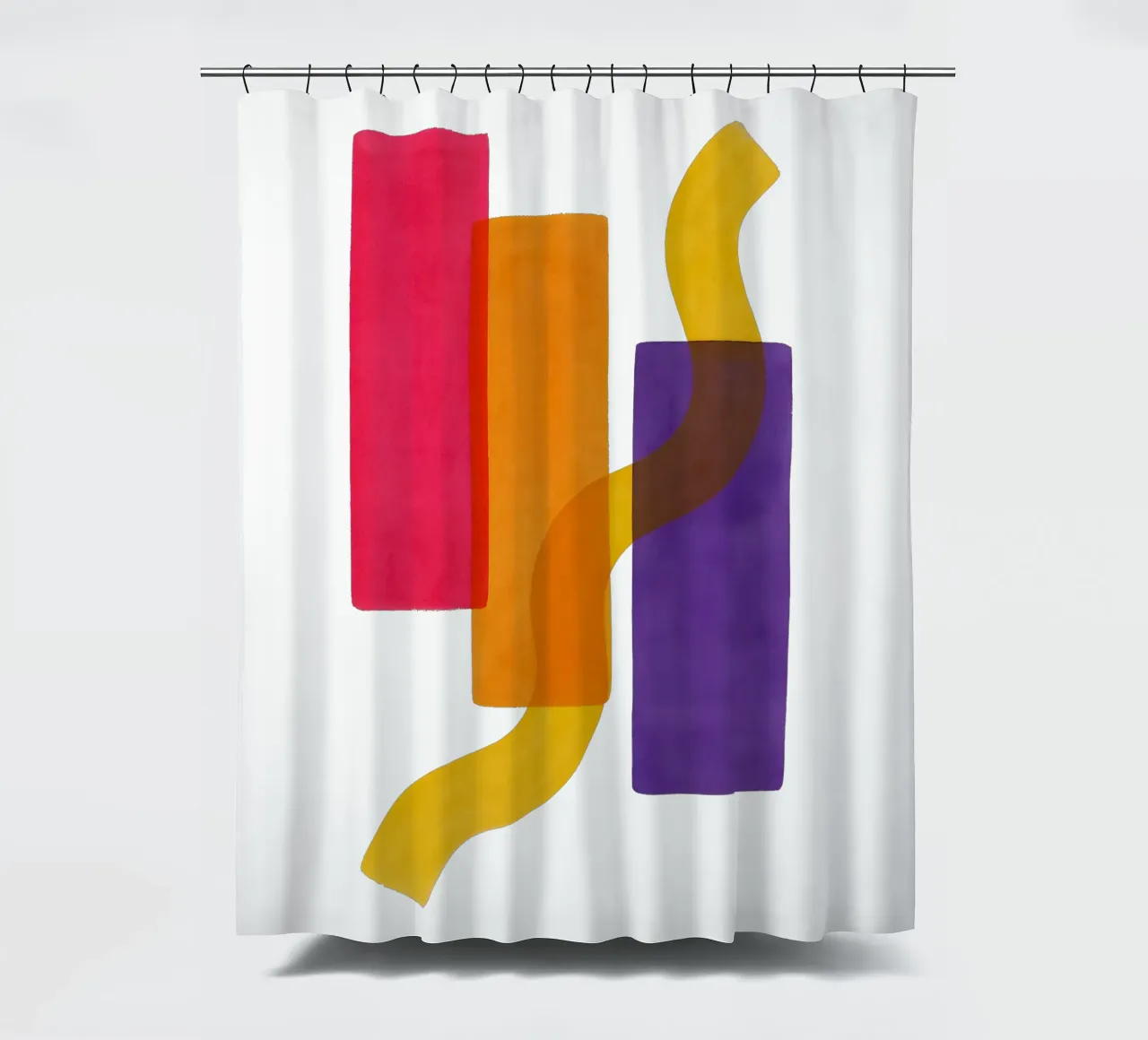 Structured Softness - Flow Form Series tenda da doccia da SMPLE