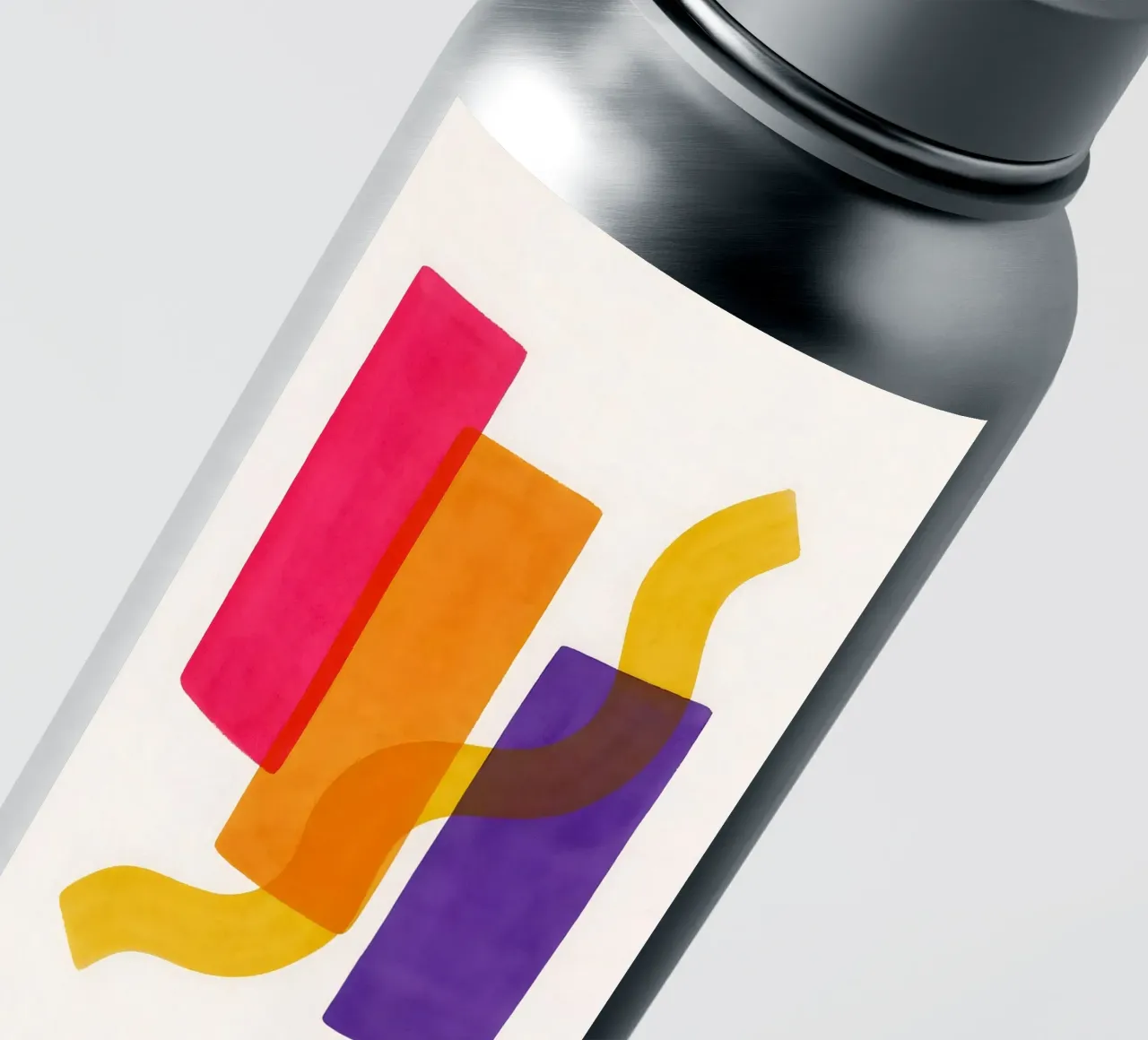 Structured Softness - Flow Form Series Sticker von SMPLE