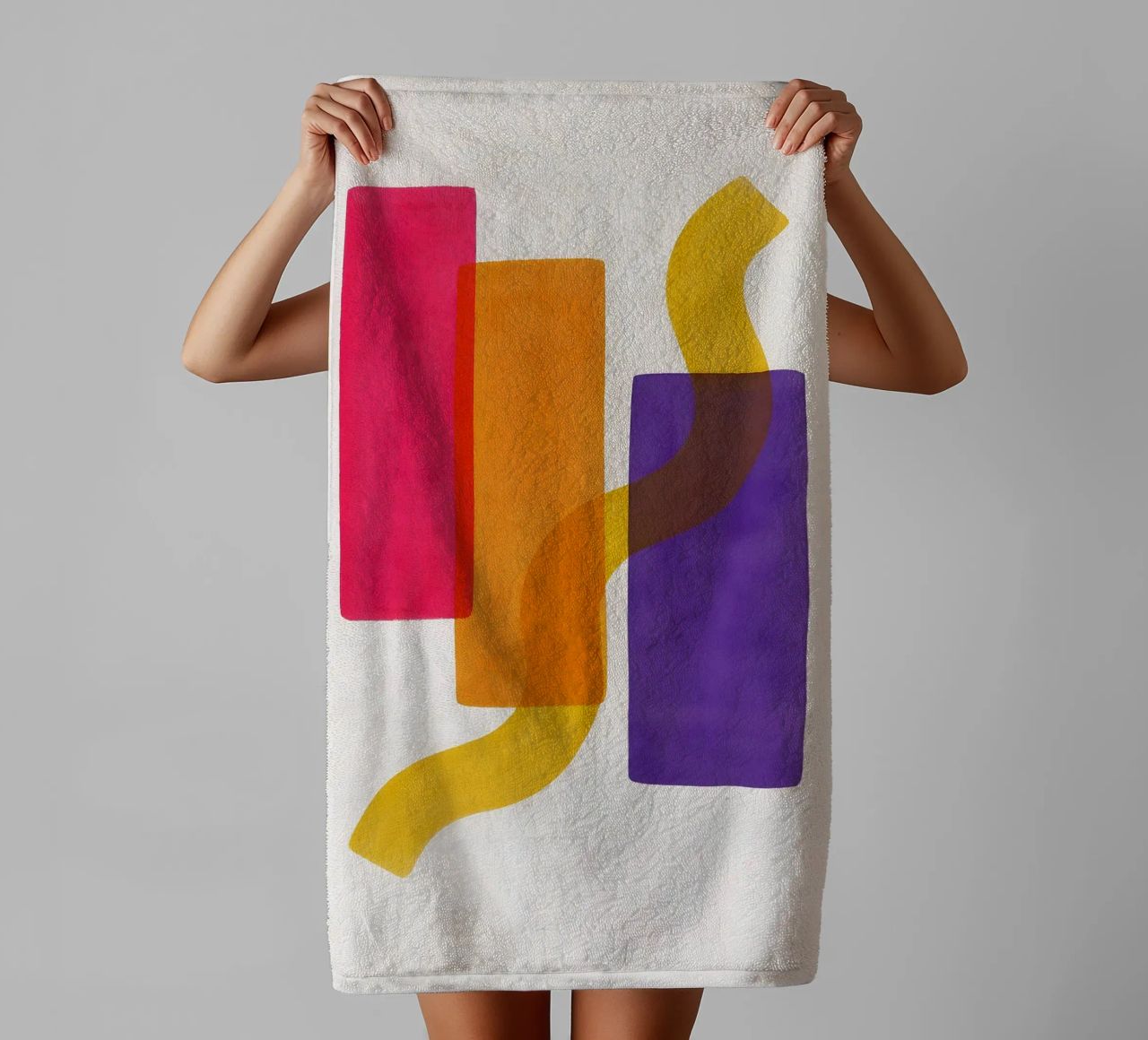 Structured Softness - Flow Form Series toalla de baño de SMPLE