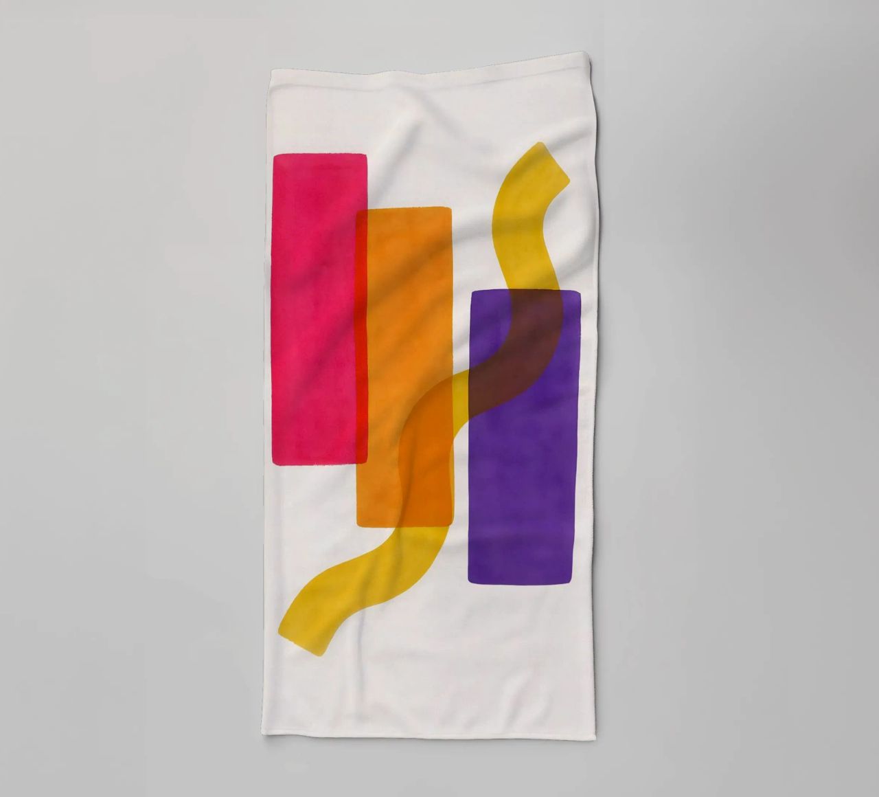 Structured Softness - Flow Form Series toalla de baño de SMPLE