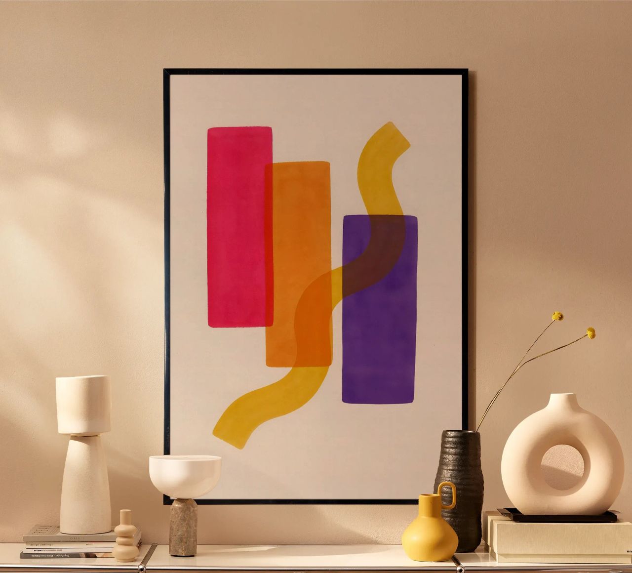Structured Softness - Flow Form Series poster da SMPLE