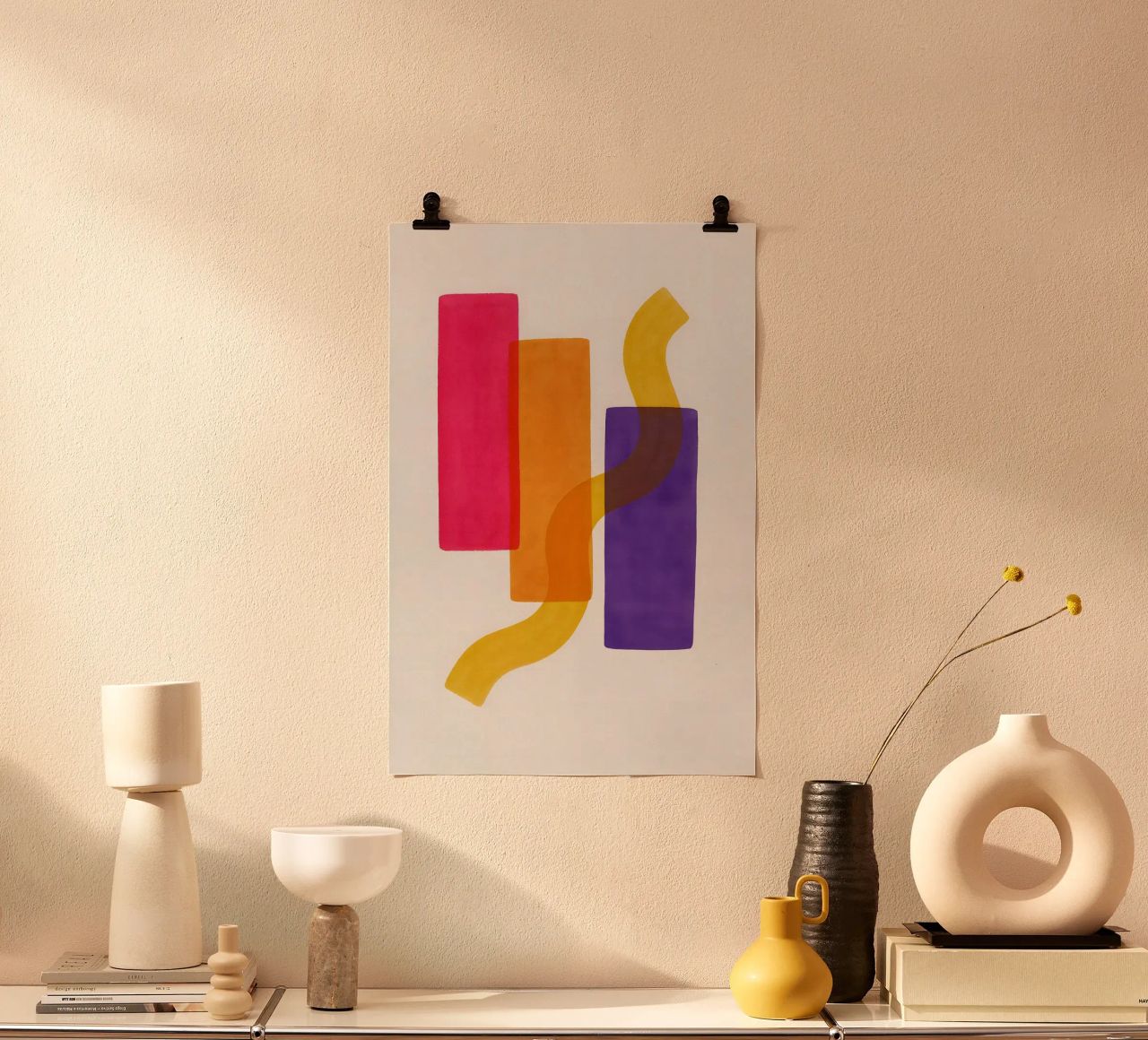 Structured Softness - Flow Form Series poster da SMPLE