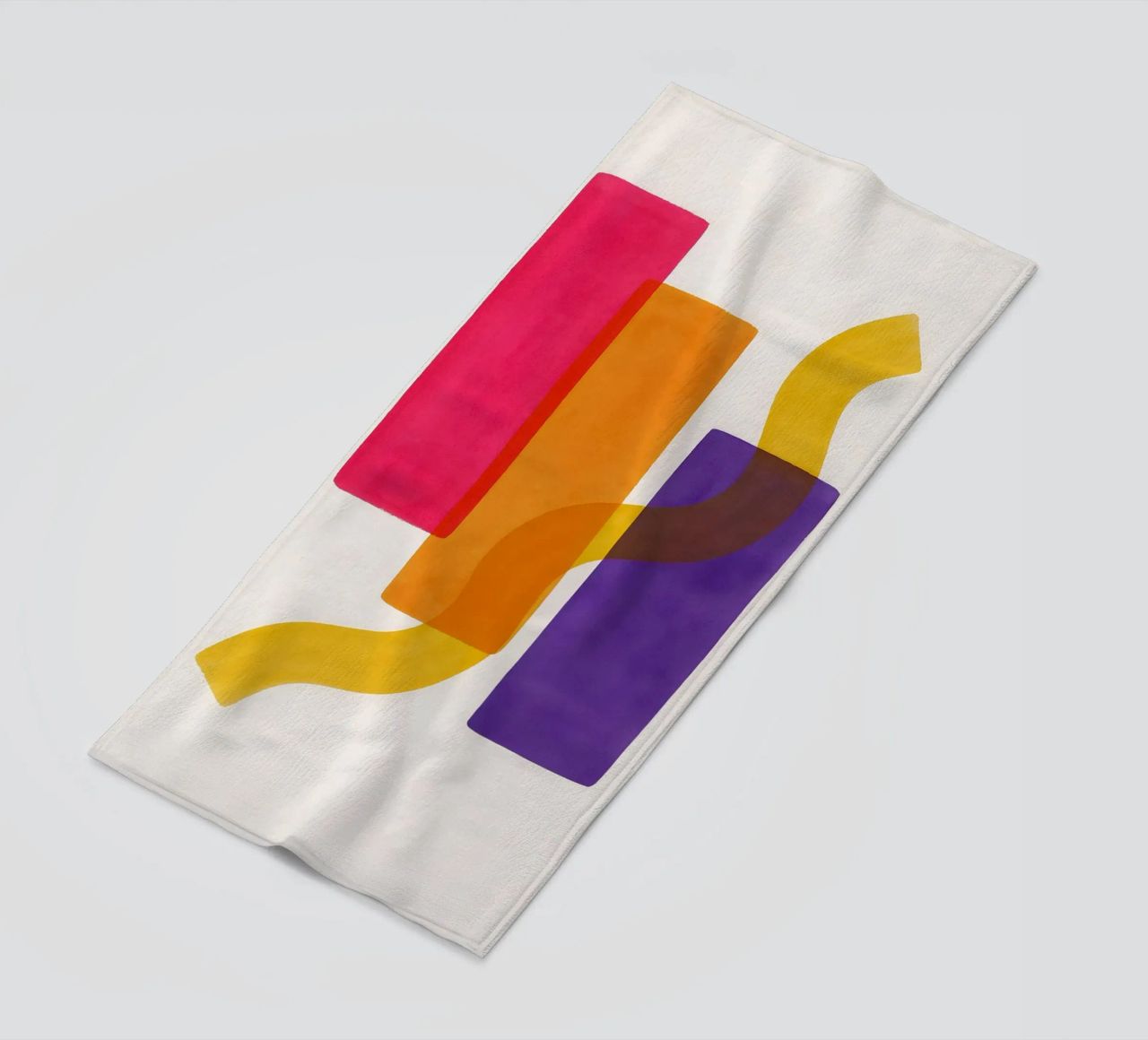Structured Softness - Flow Form Series toalla de playa de SMPLE