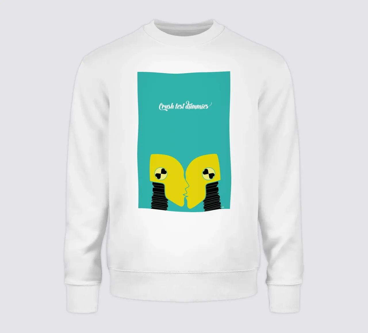 Crush test dummies sweatshirt van Viktor Hertz