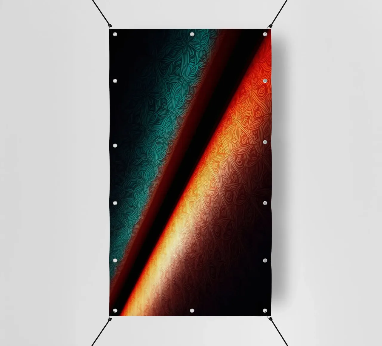 Vibrant abstract colorful patterns and creative gradients pvc cover by DesignDoodle