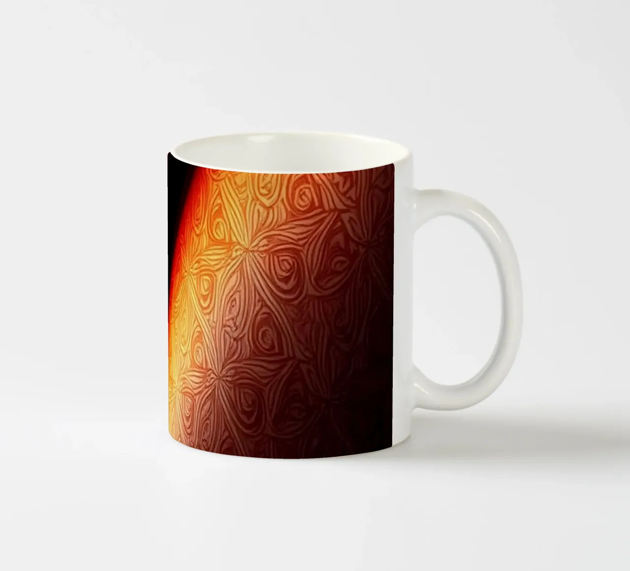 Levendige abstracte kleurrijke patronen en creatieve verlopen keramische mok van DesignDoodle
