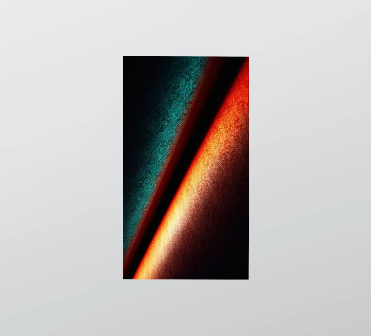Vibrant abstract colorful patterns and creative gradients sticker by DesignDoodle
