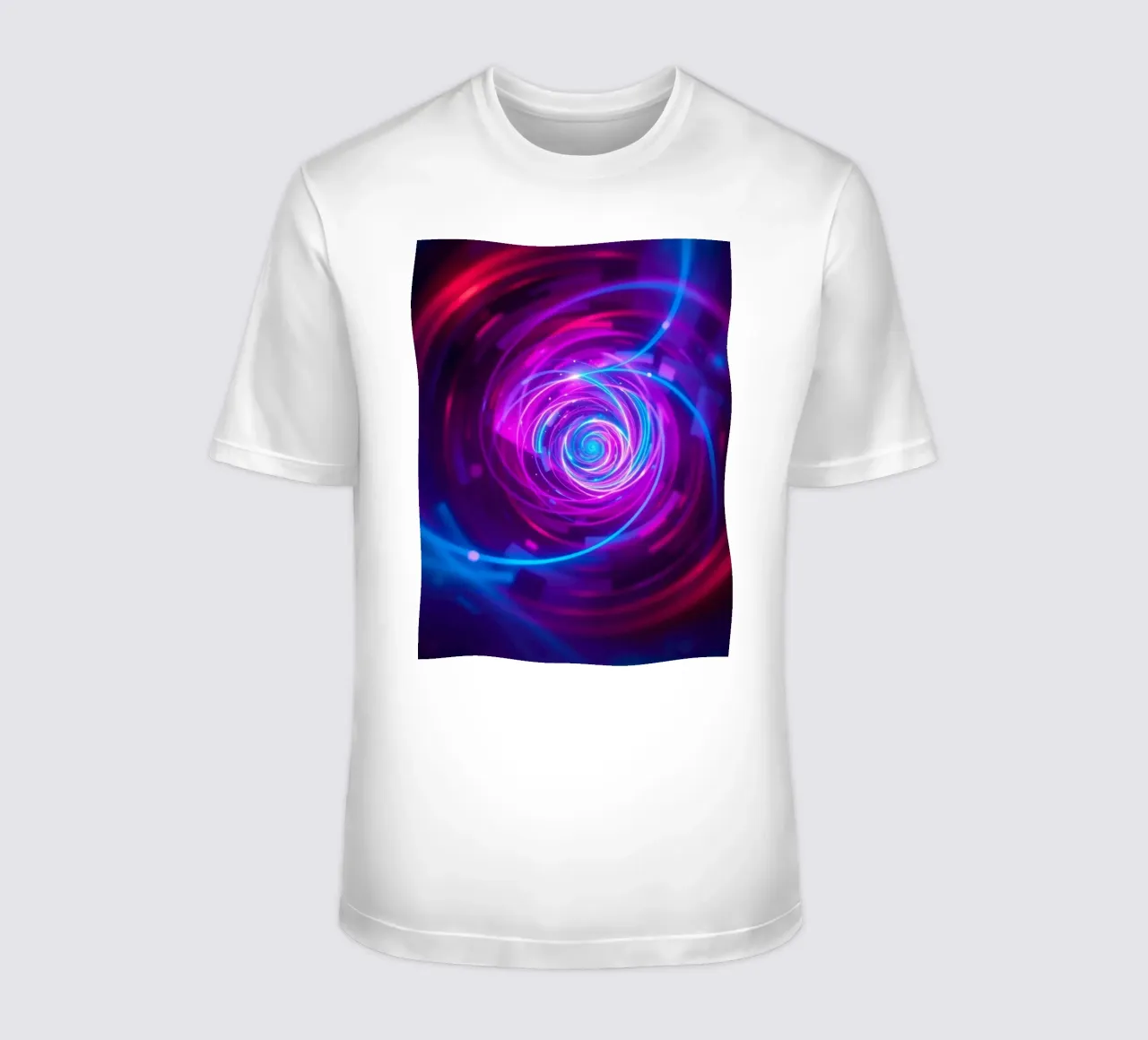 Kleurrijk wervelend abstract achtergrondontwerp t-shirt van DesignDoodle