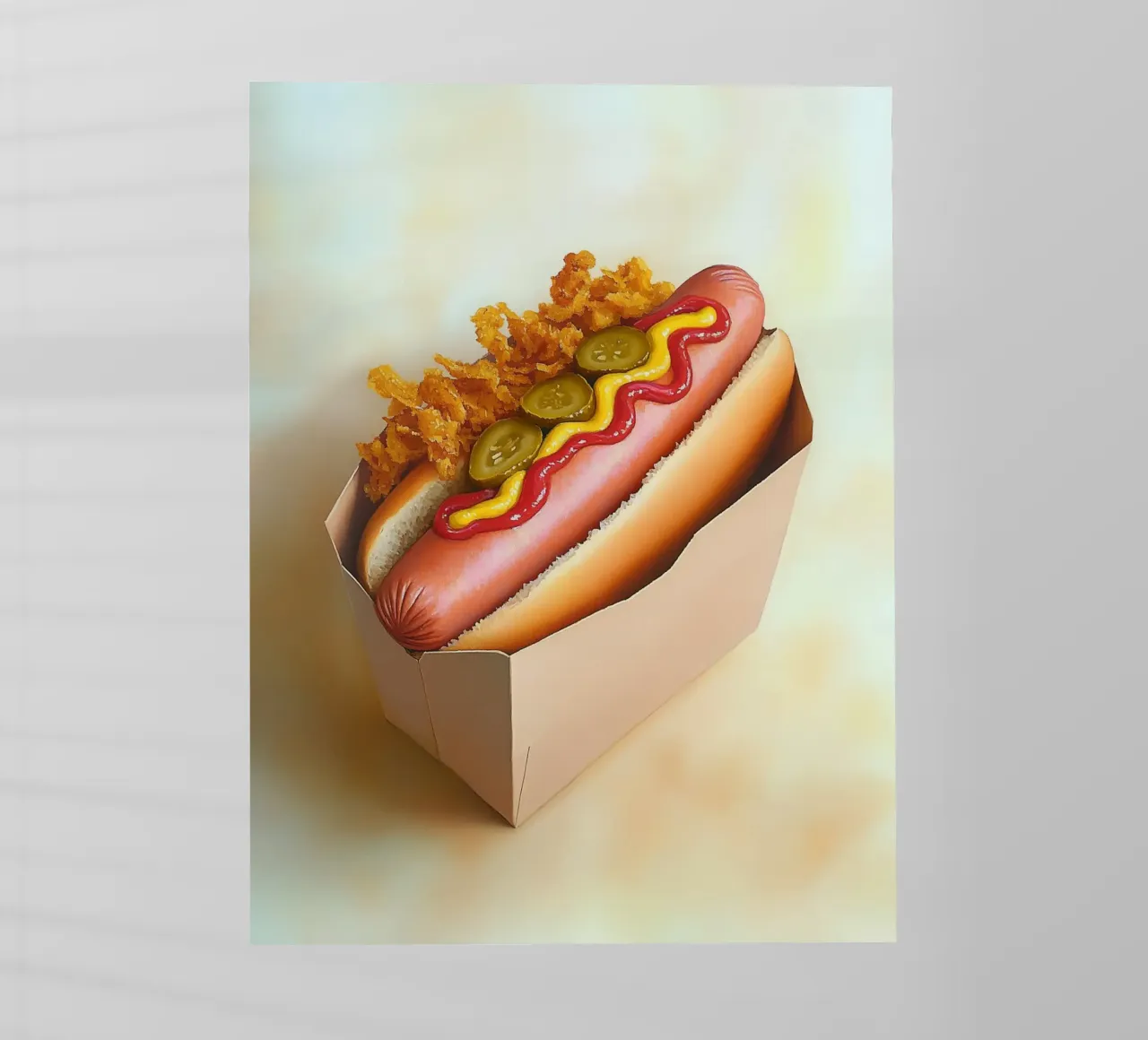 Godimento dell'hotdog pellicola backlit da Carinaprint